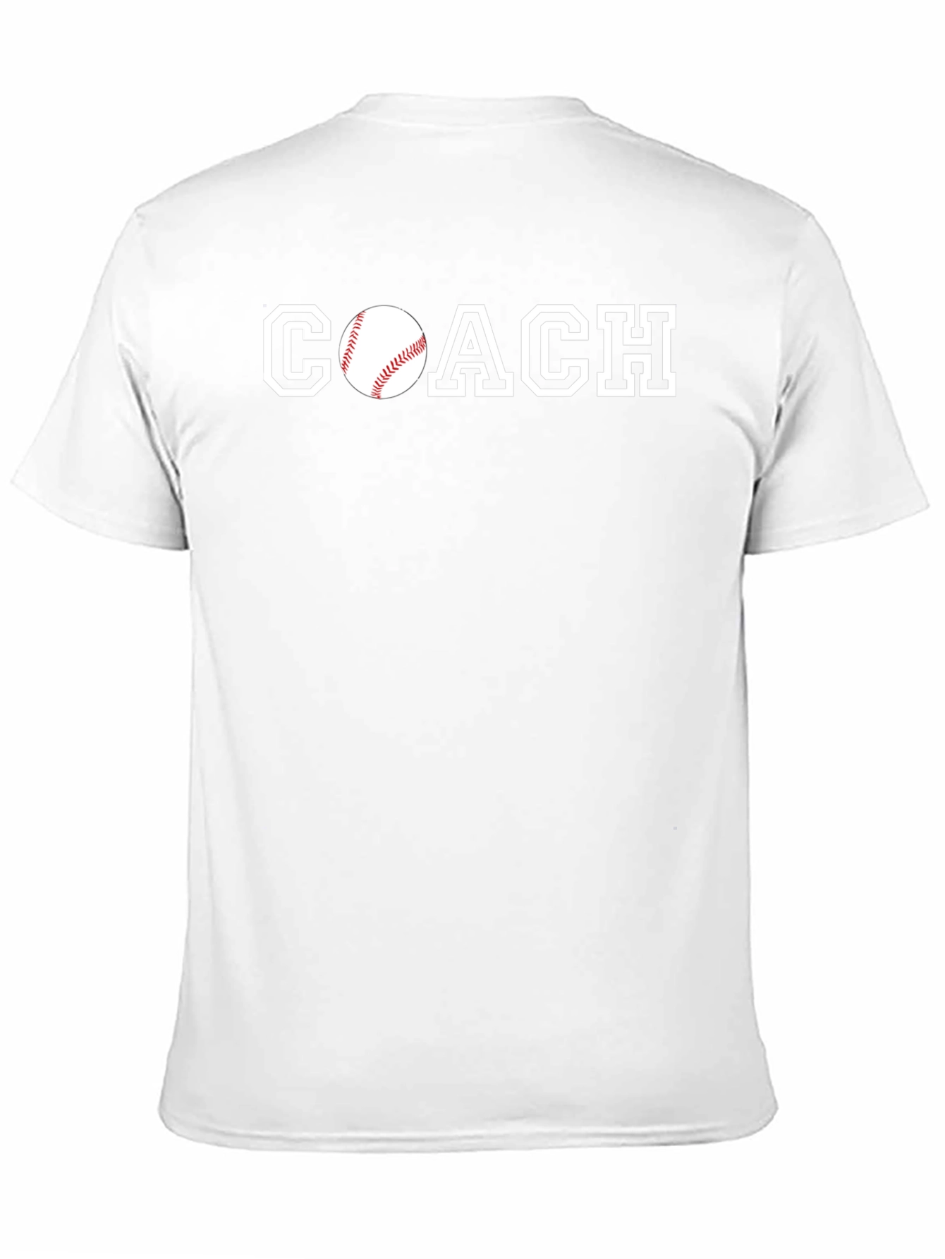 Baseball Coach T-Shirt - Black