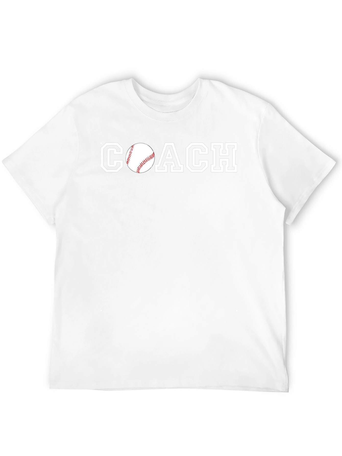 Baseball Coach T-Shirt - Black