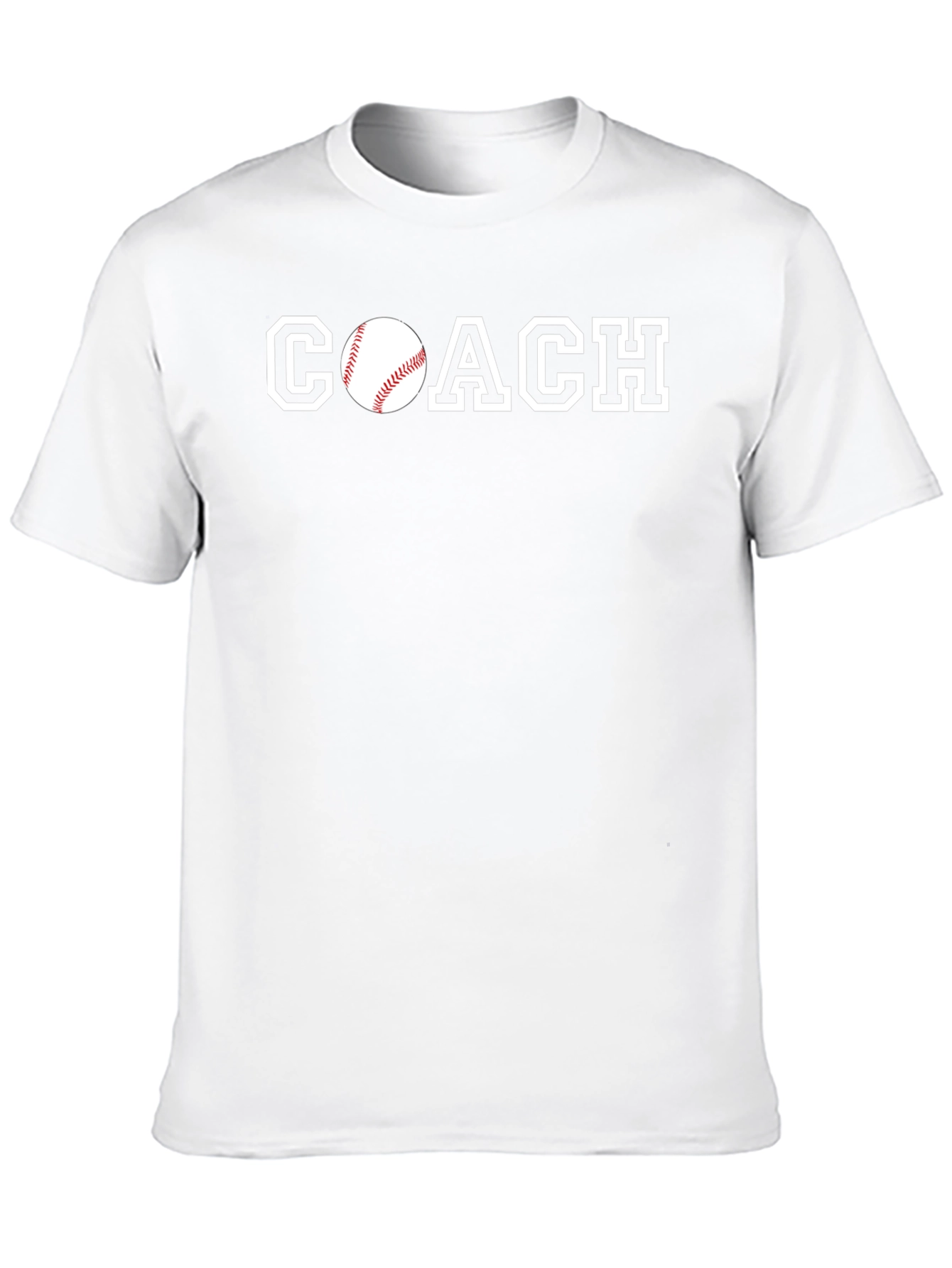Baseball Coach T-Shirt - Black