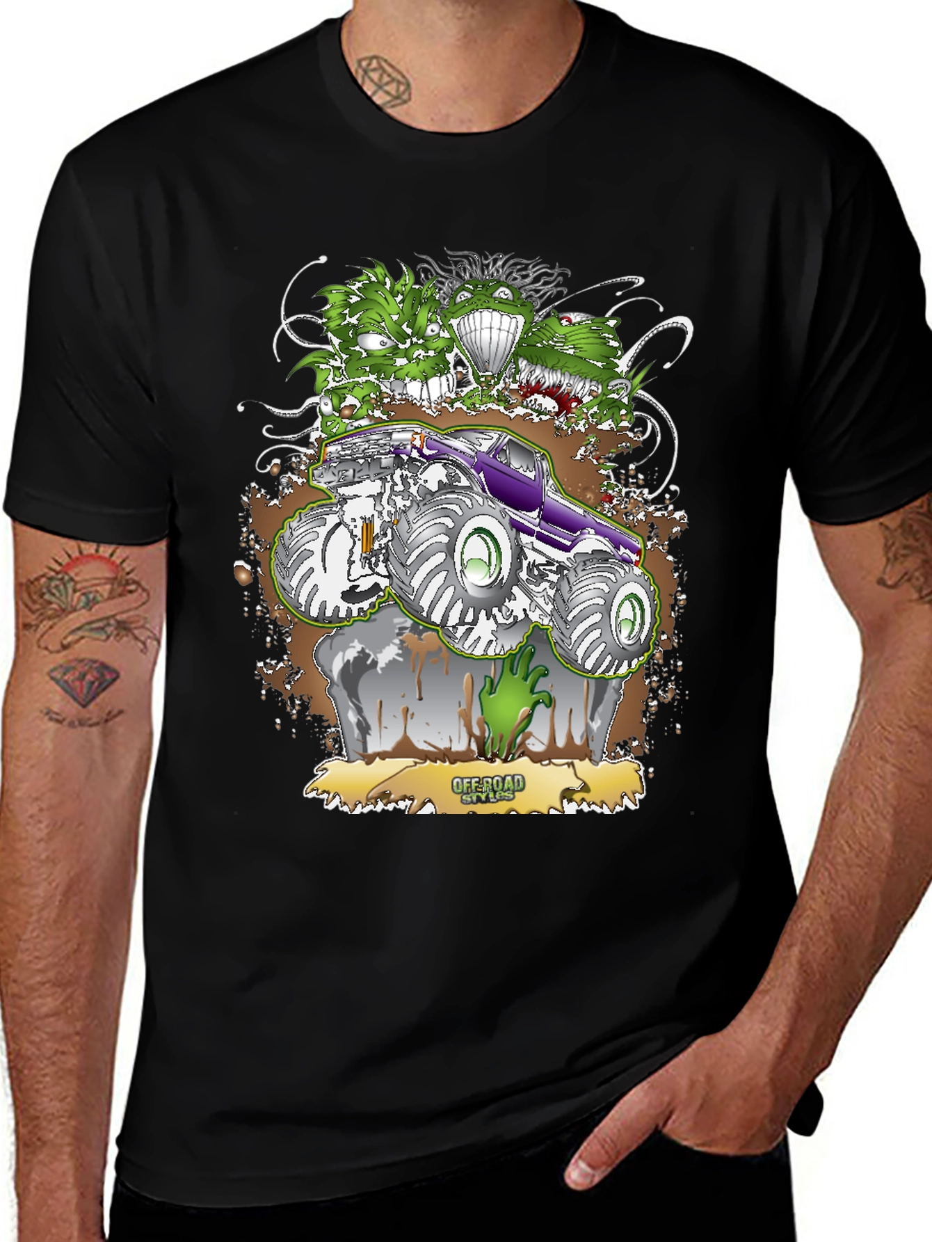 Off Road Styles Monster Truck T-Shirt