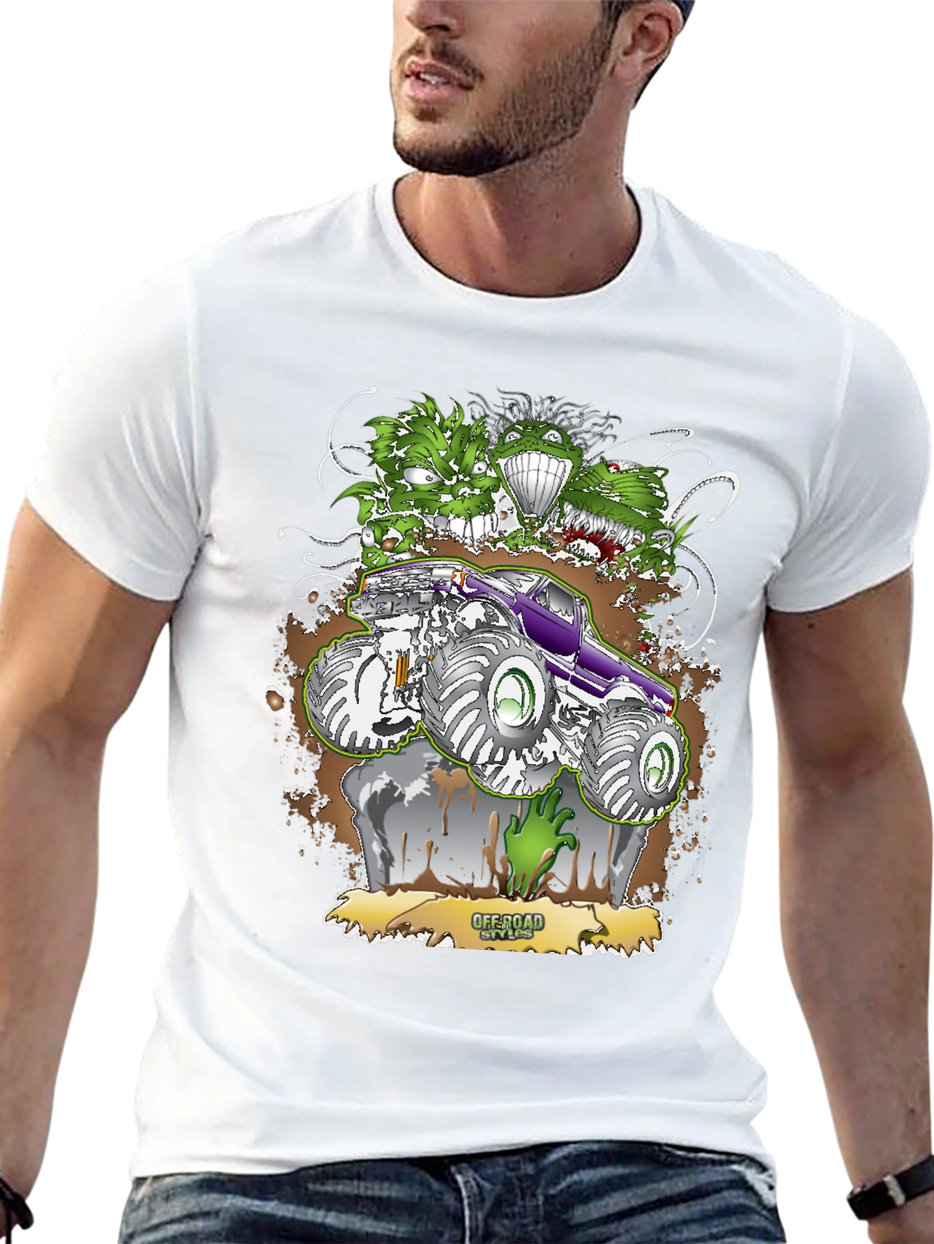 Off Road Styles Monster Truck T-Shirt