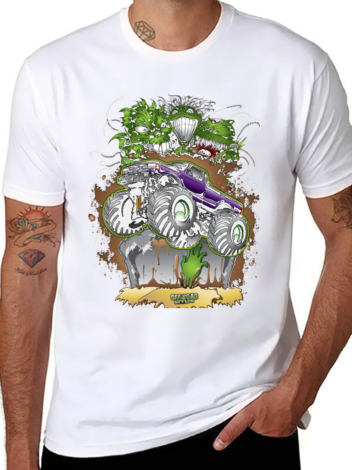 Off Road Styles Monster Truck T-Shirt
