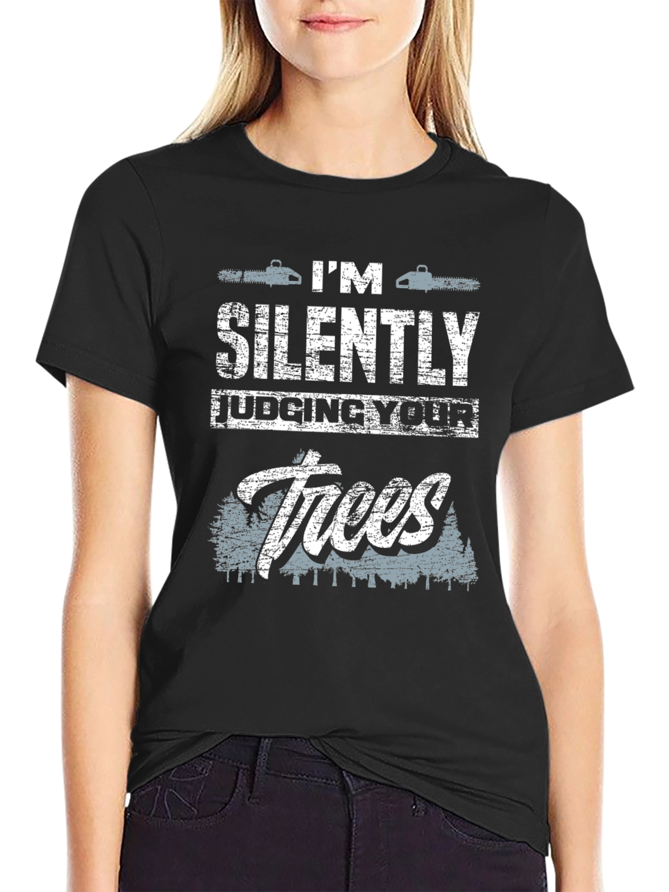 Silently Judging Trees Graphic Tee