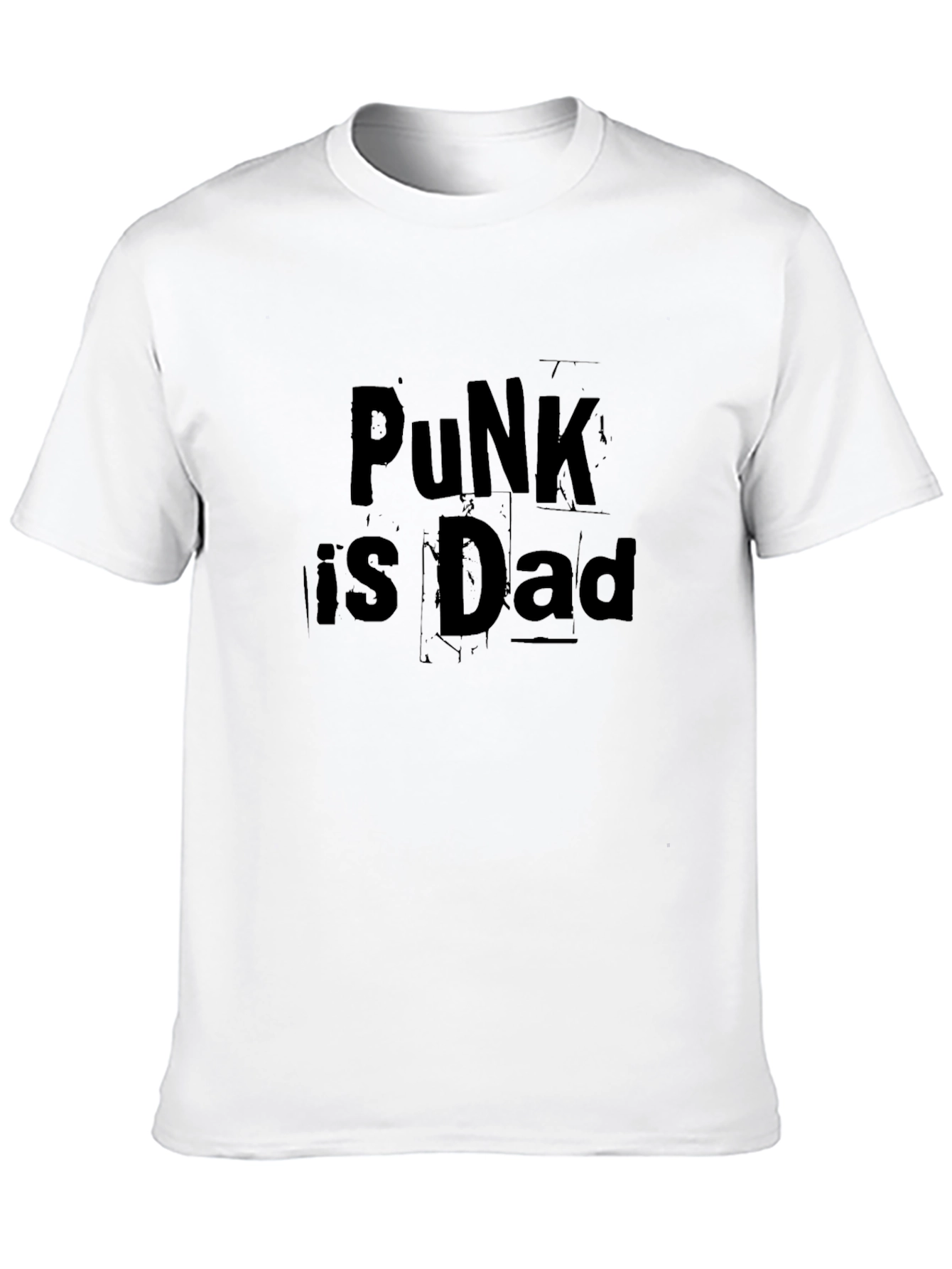 Punk is Dad Graphic T-Shirt - Black