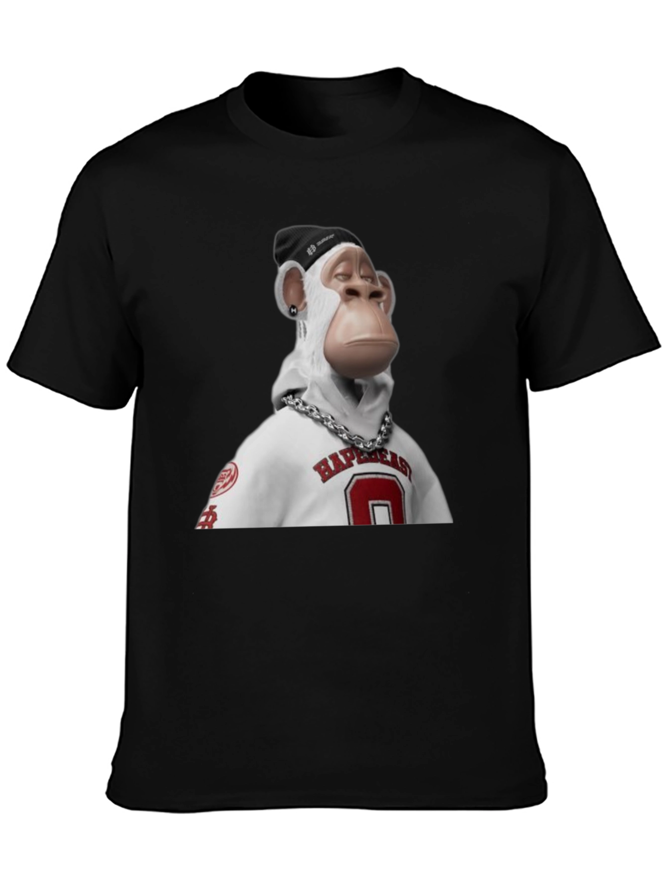 Bored Ape NFT Black T-Shirt