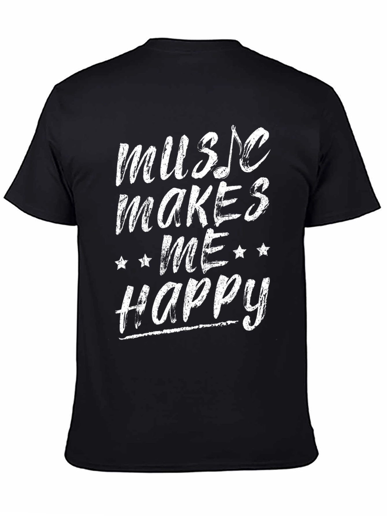 Music Makes Me Happy Graphic Tee