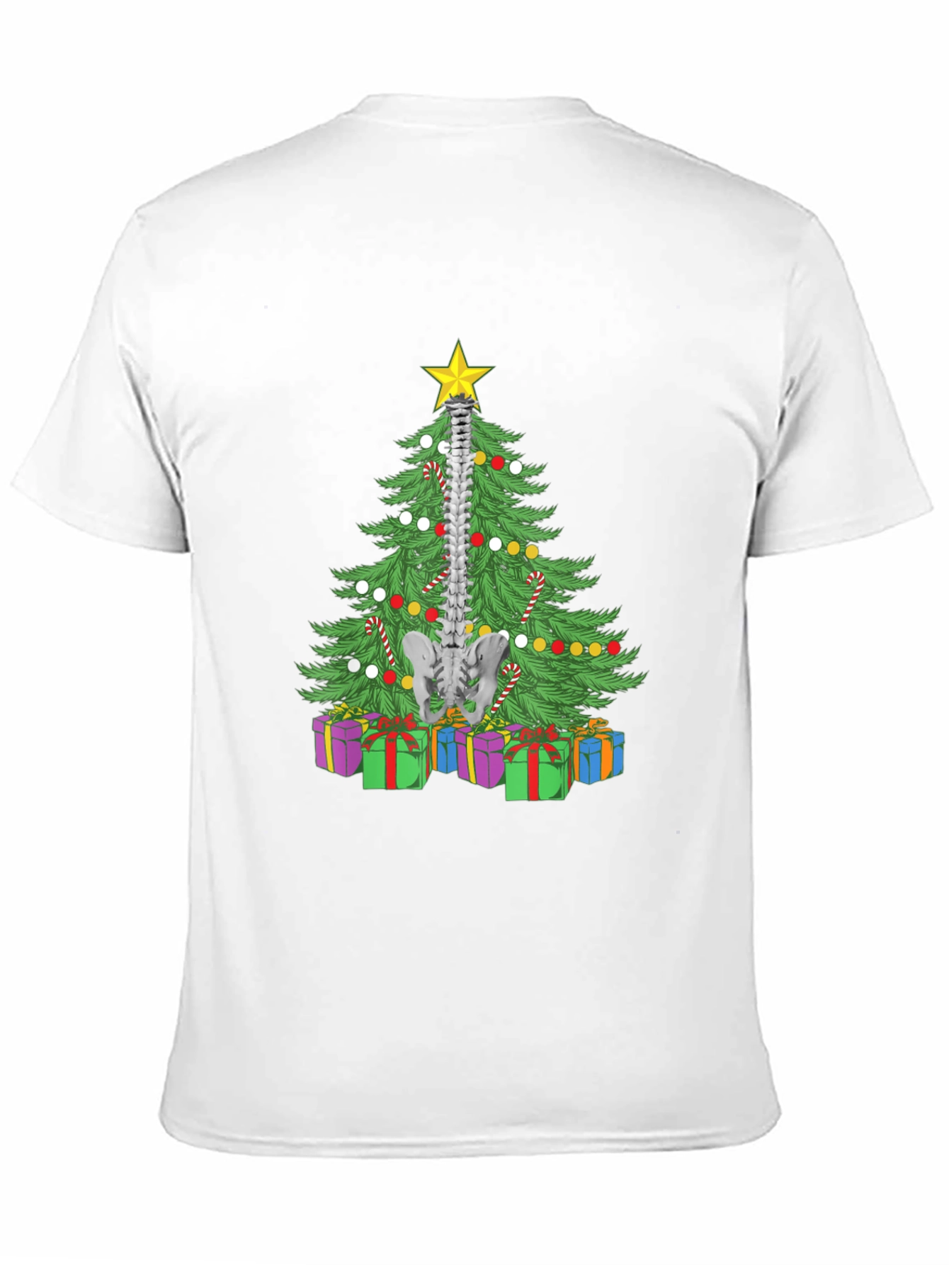 Chiropractor Christmas Tree T-Shirt