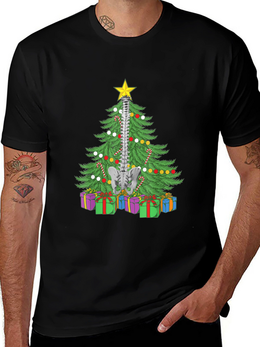 Chiropractor Christmas Tree T-Shirt