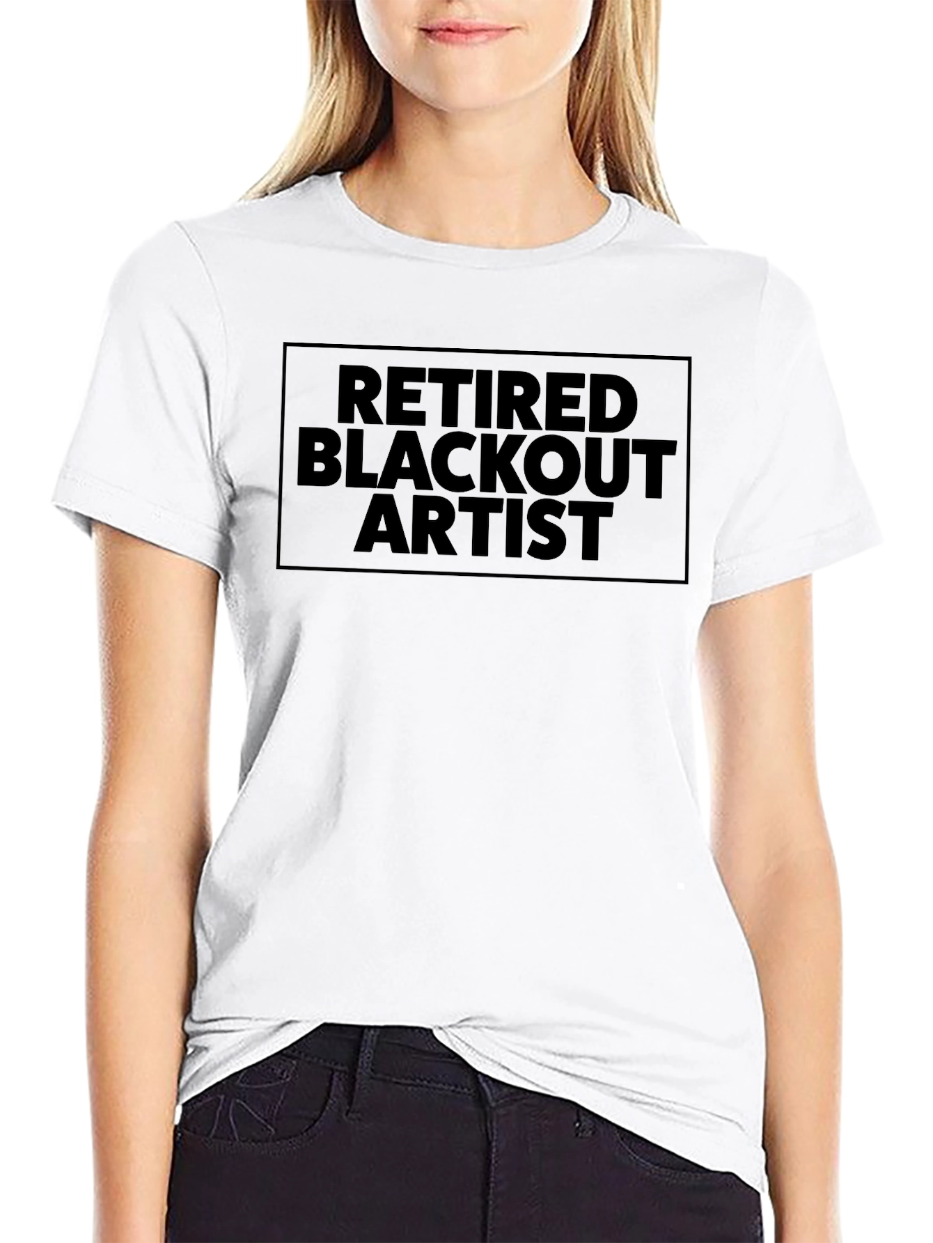 Retired Blackout Artist Graphic Tee - Comfortable Fit