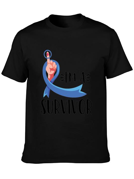 Im A Survivor T-Shirt - Awareness Ribbon Tee