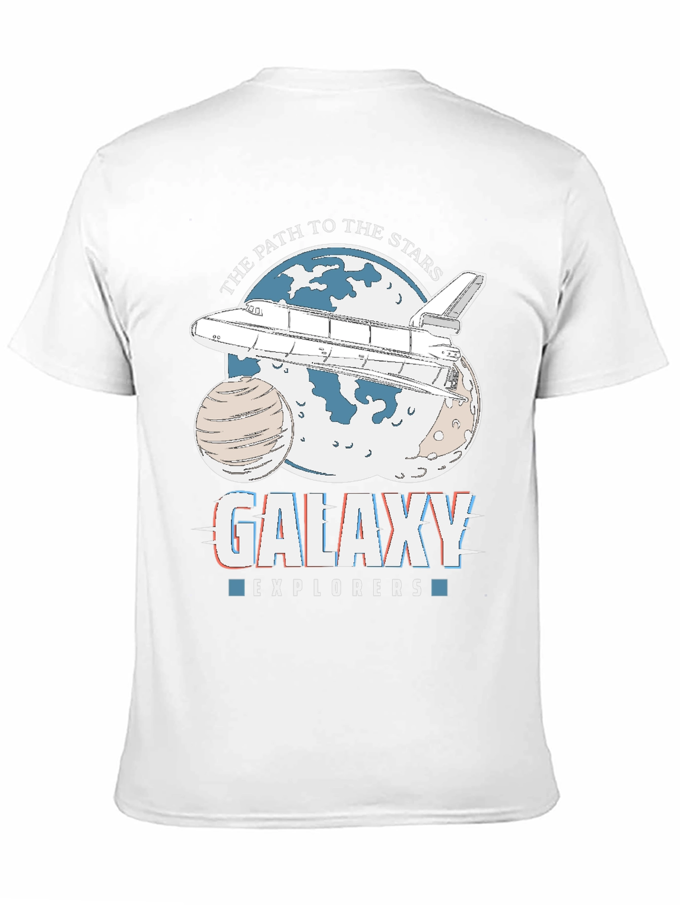 Galaxy Explorers Space Shuttle Graphic Tee