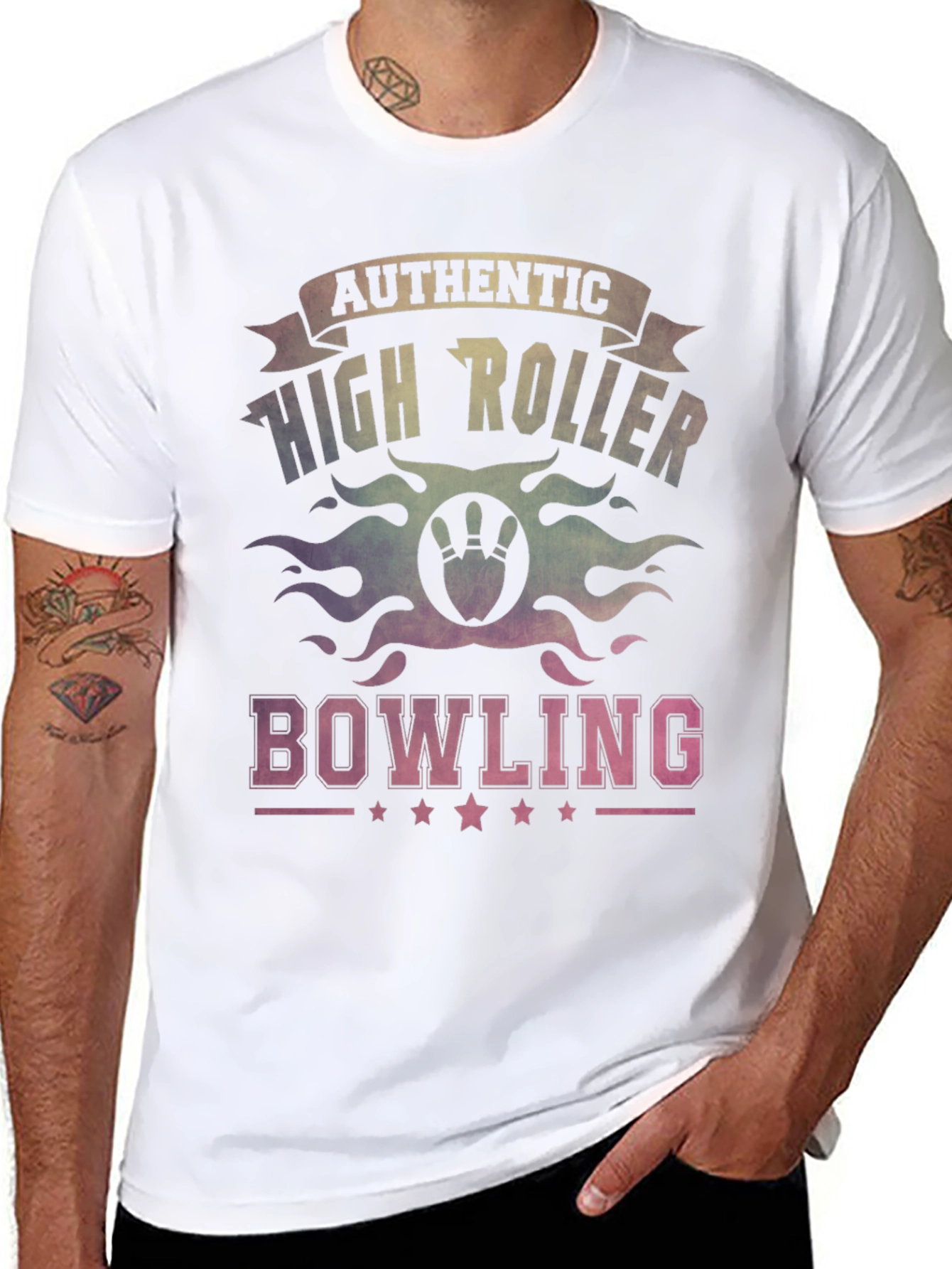 Authentic High Roller Bowling T-Shirt