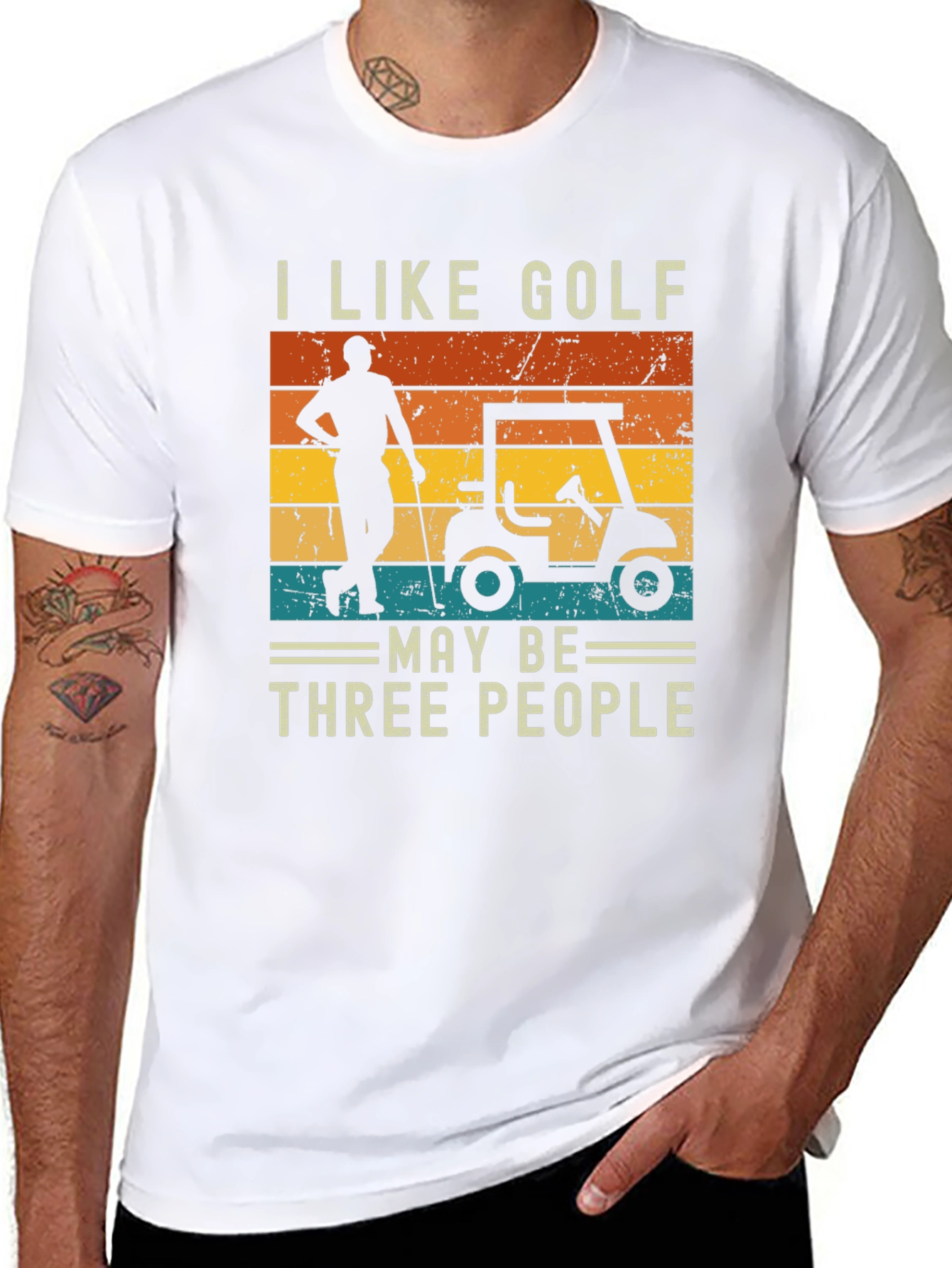 I Like Golf - Funny Golf Lover T-Shirt