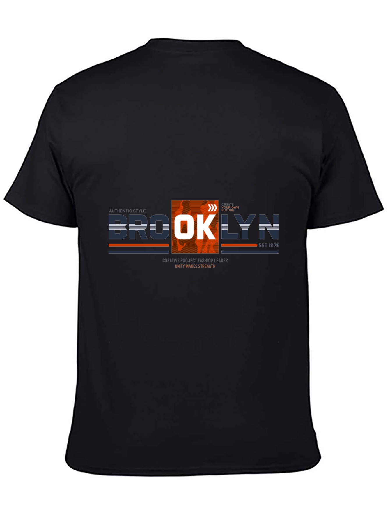 Brooklyn Graphic Print Crew Neck T-Shirt