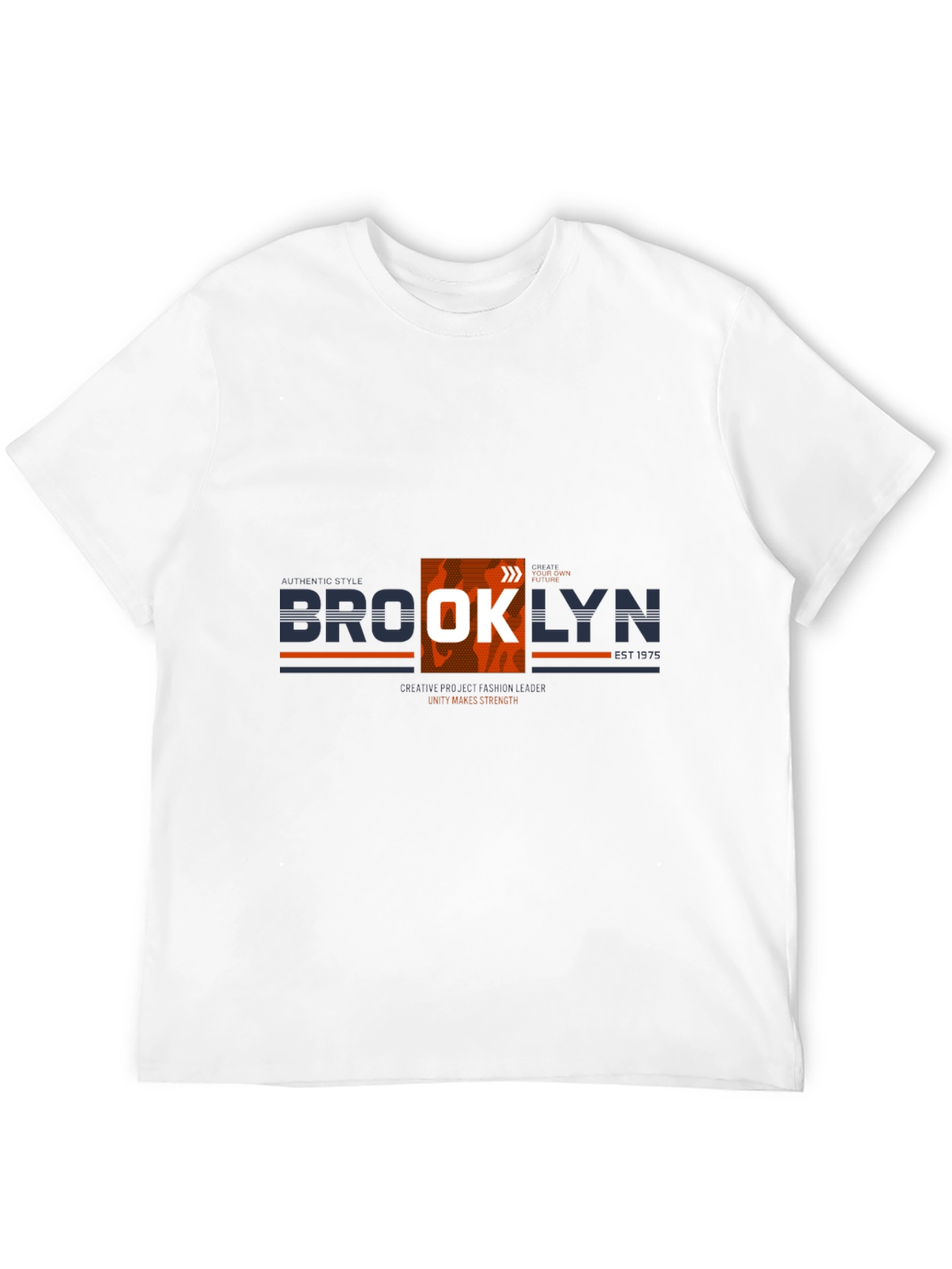 Brooklyn Graphic Print Crew Neck T-Shirt