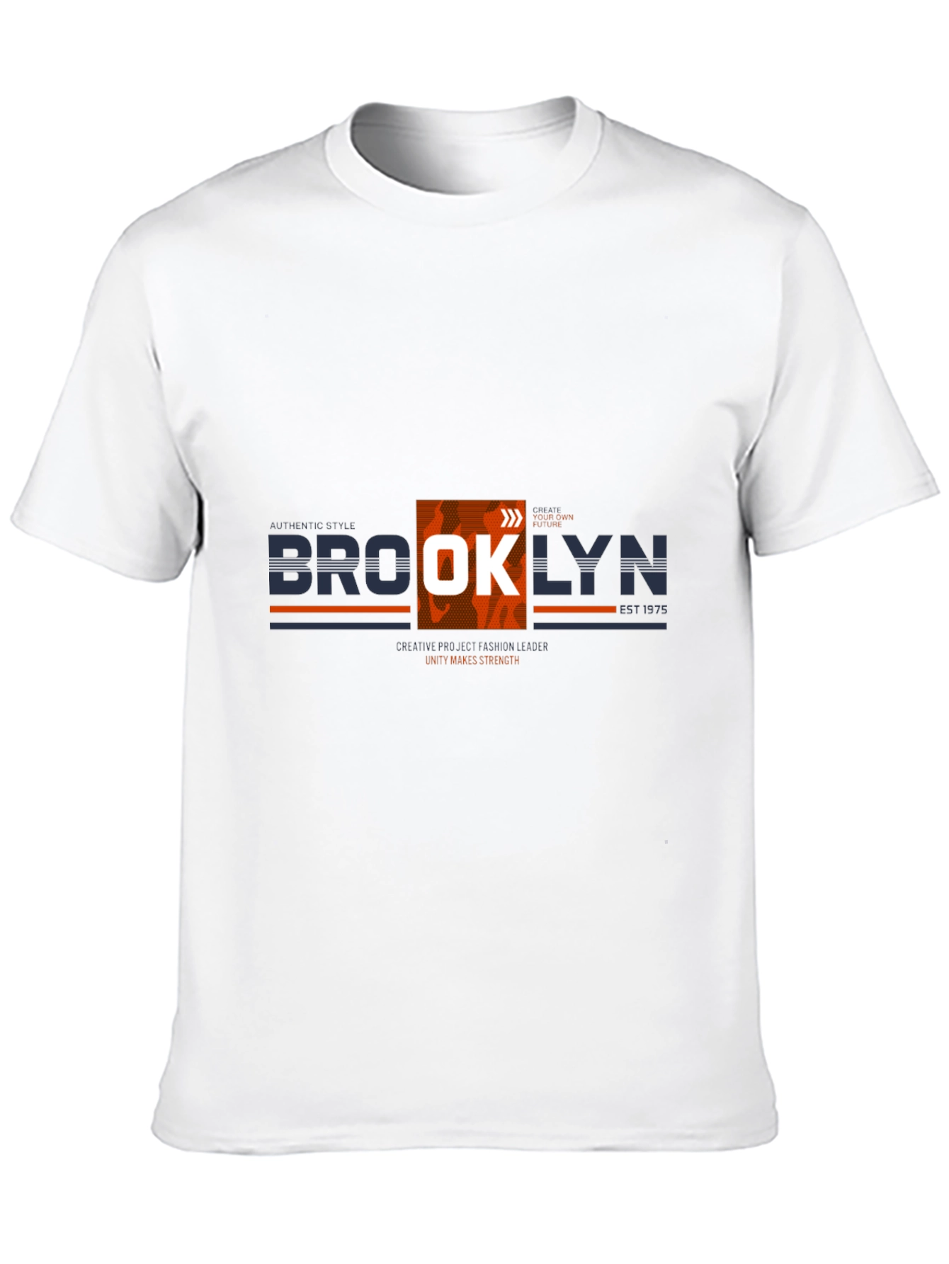 Brooklyn Graphic Print Crew Neck T-Shirt