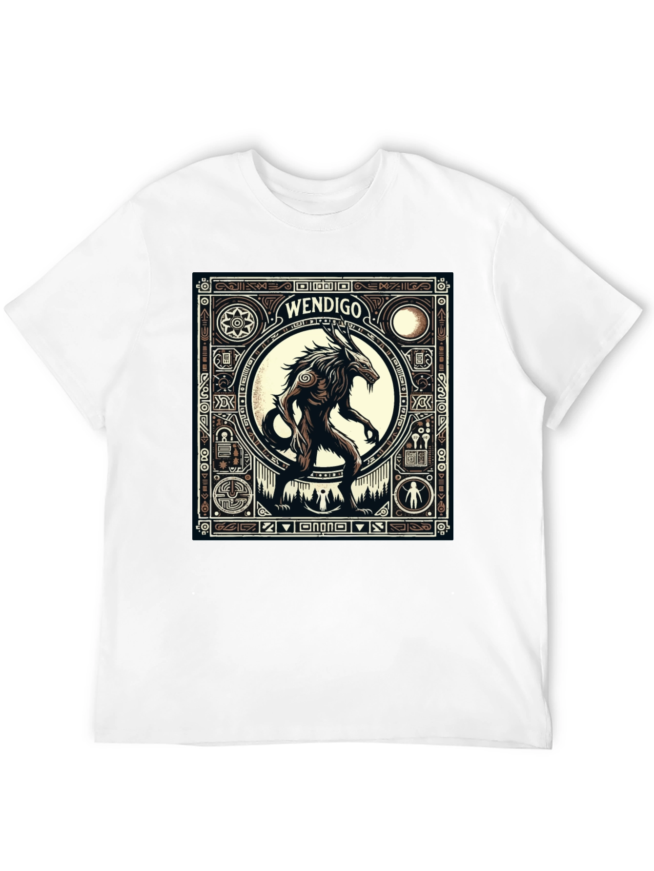 Wendigo Graphic Tee - Black