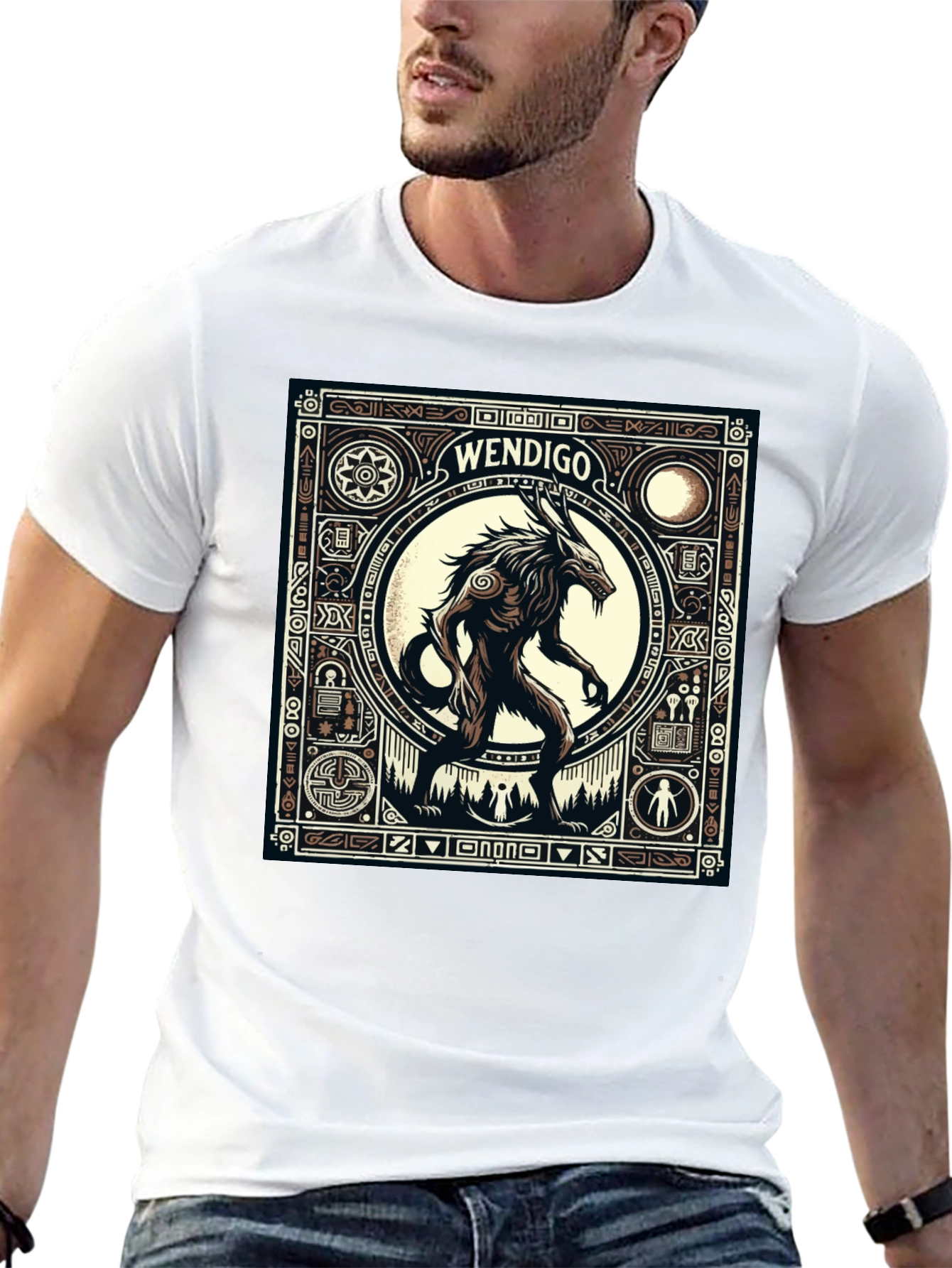 Wendigo Graphic Tee - Black
