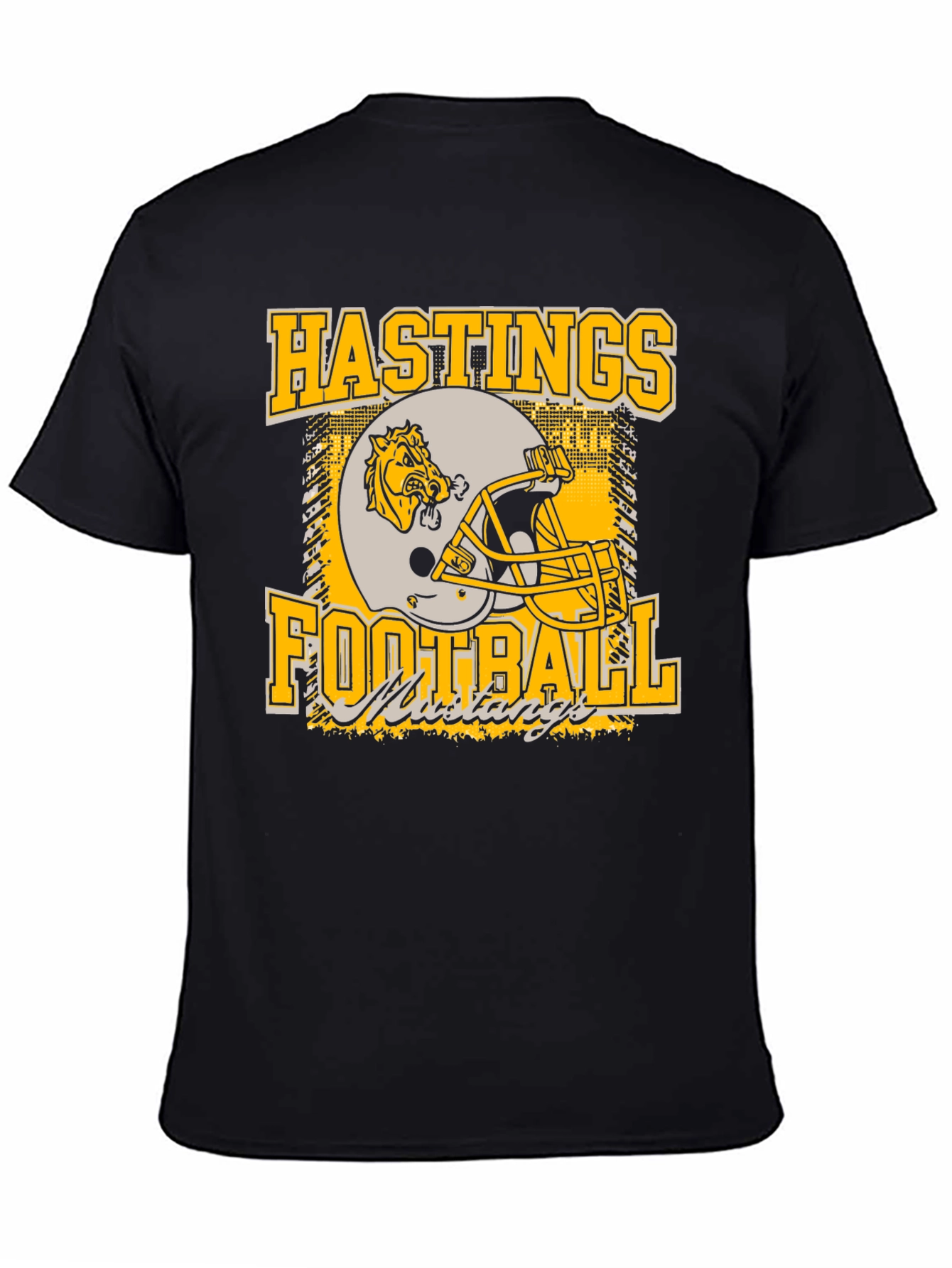 Hastings Football Mustangs T-Shirt