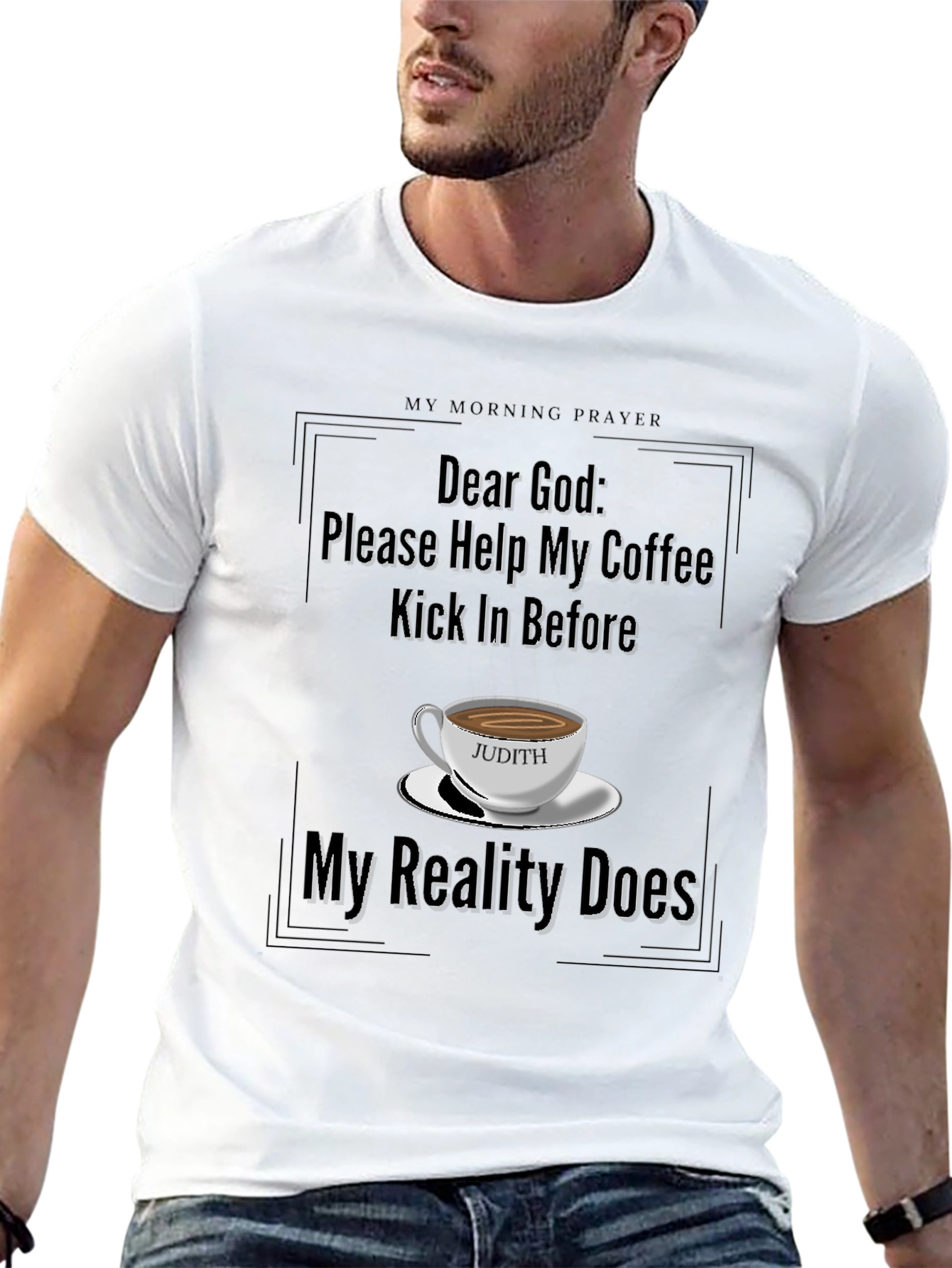 My Morning Prayer Coffee T-Shirt