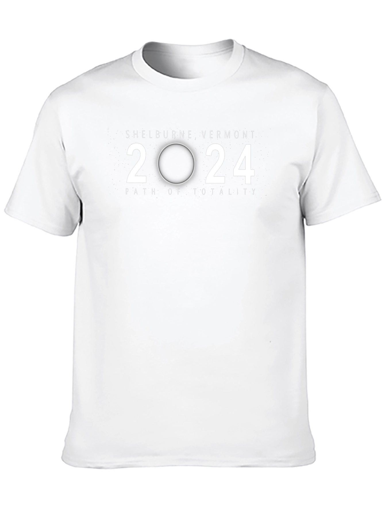 Shelburne Vermont 2024 Total Solar Eclipse T-Shirt