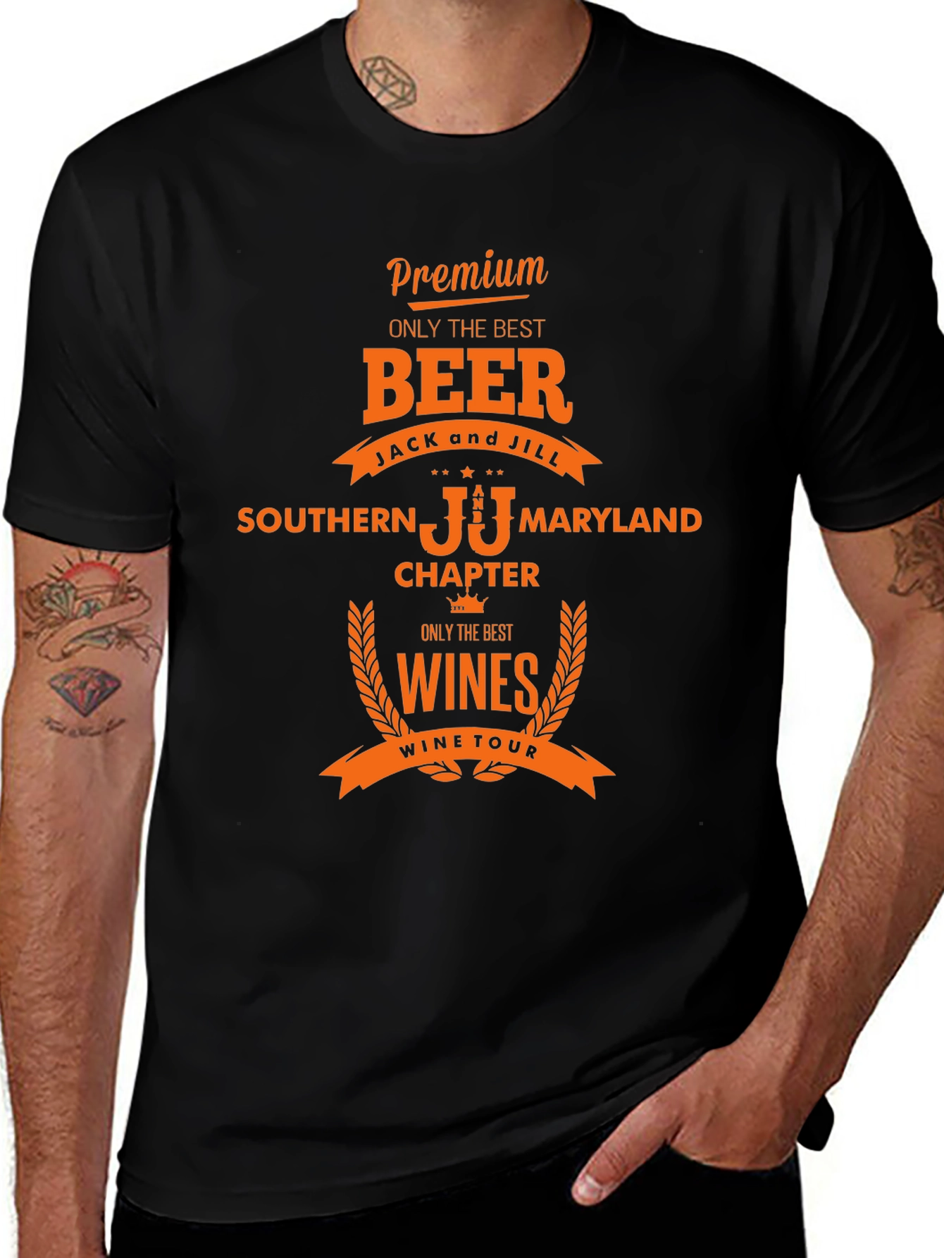 Premium Beer and Wine Tour T-Shirt