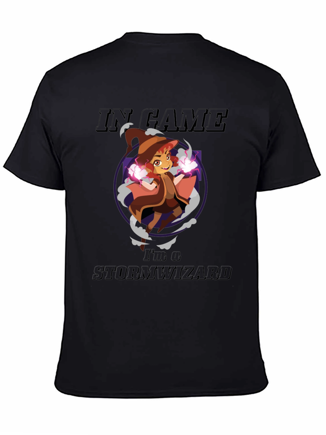 In Game Storm Wizard Graphic T-Shirt