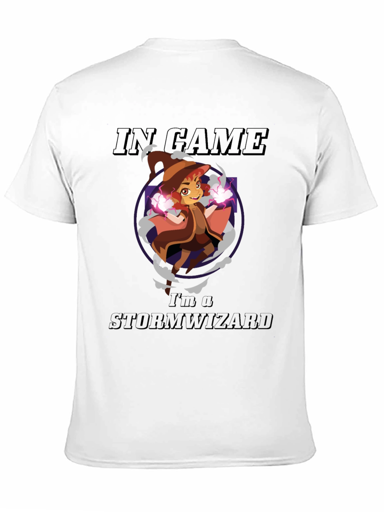 In Game Storm Wizard Graphic T-Shirt