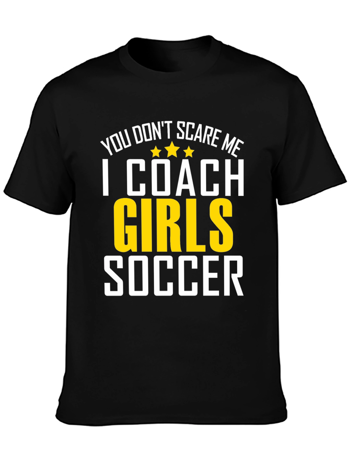 Girls Soccer Coach Graphic T-Shirt