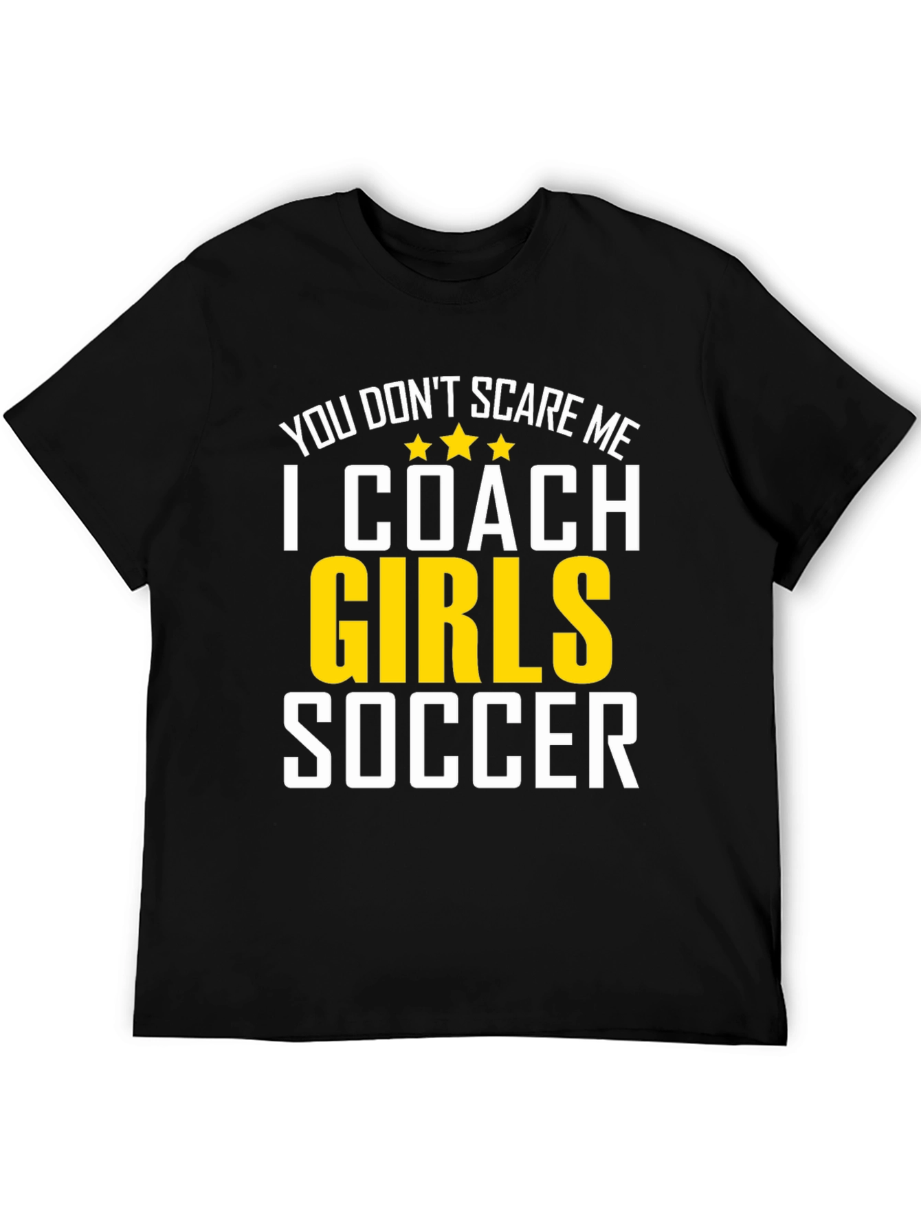 Girls Soccer Coach Graphic T-Shirt