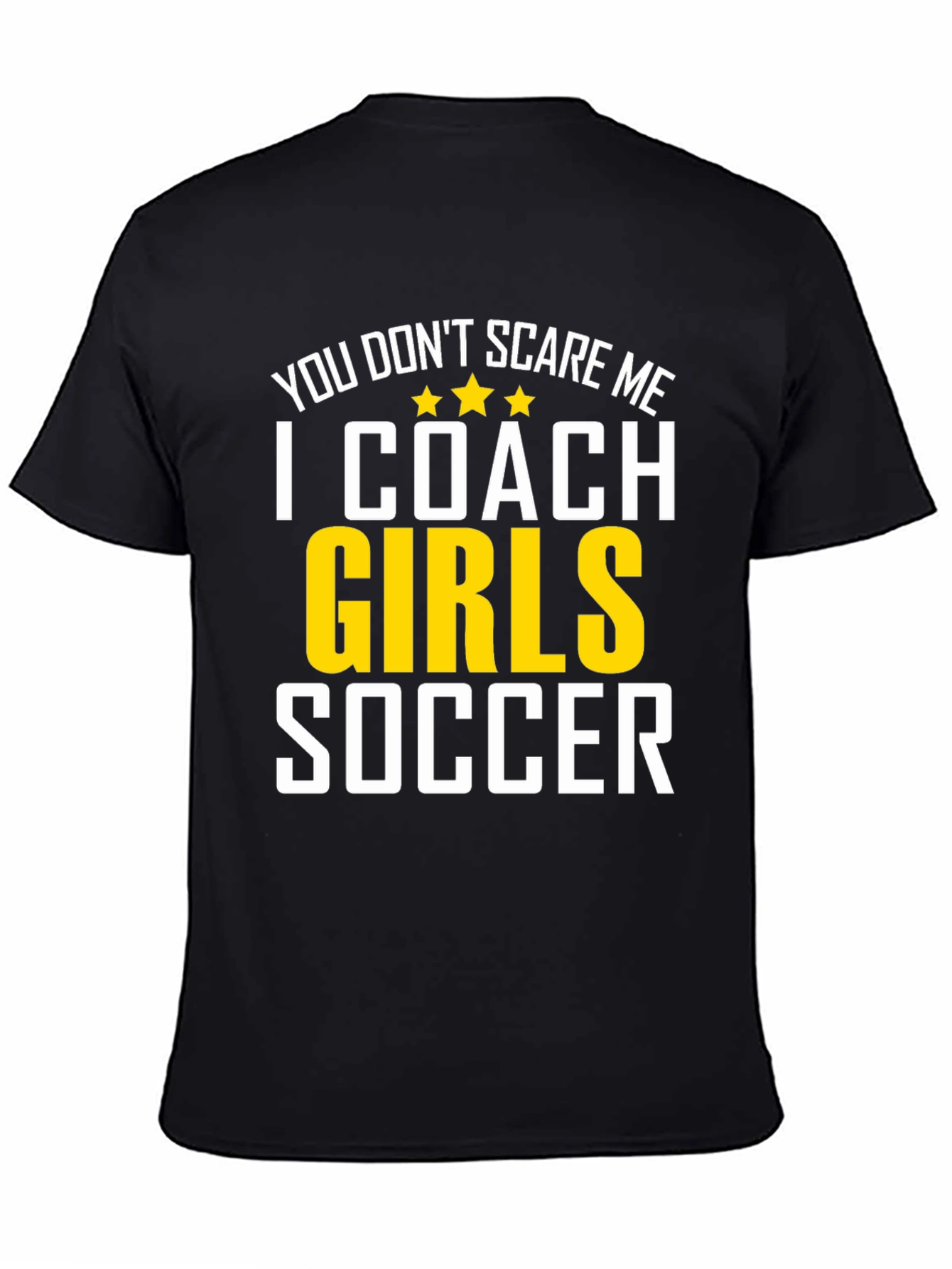 Girls Soccer Coach Graphic T-Shirt