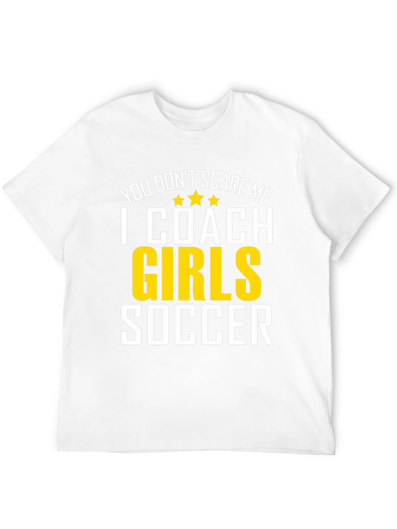 Girls Soccer Coach Graphic T-Shirt