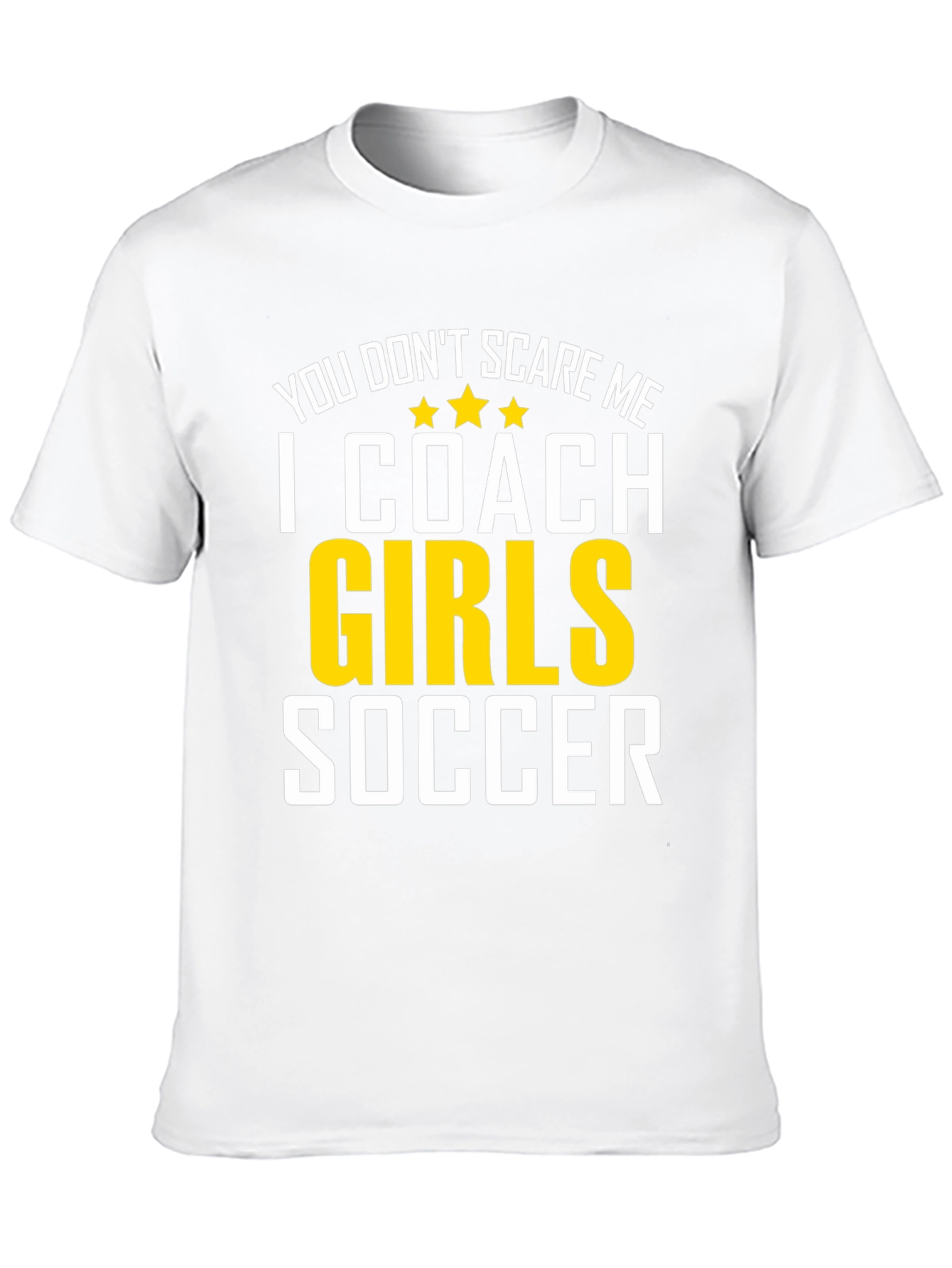 Girls Soccer Coach Graphic T-Shirt