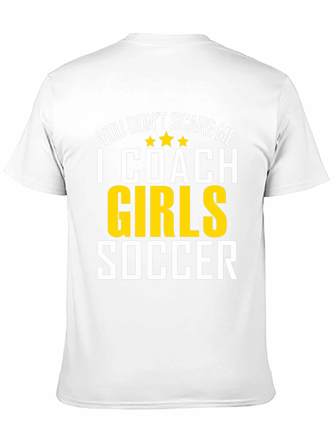 Girls Soccer Coach Graphic T-Shirt