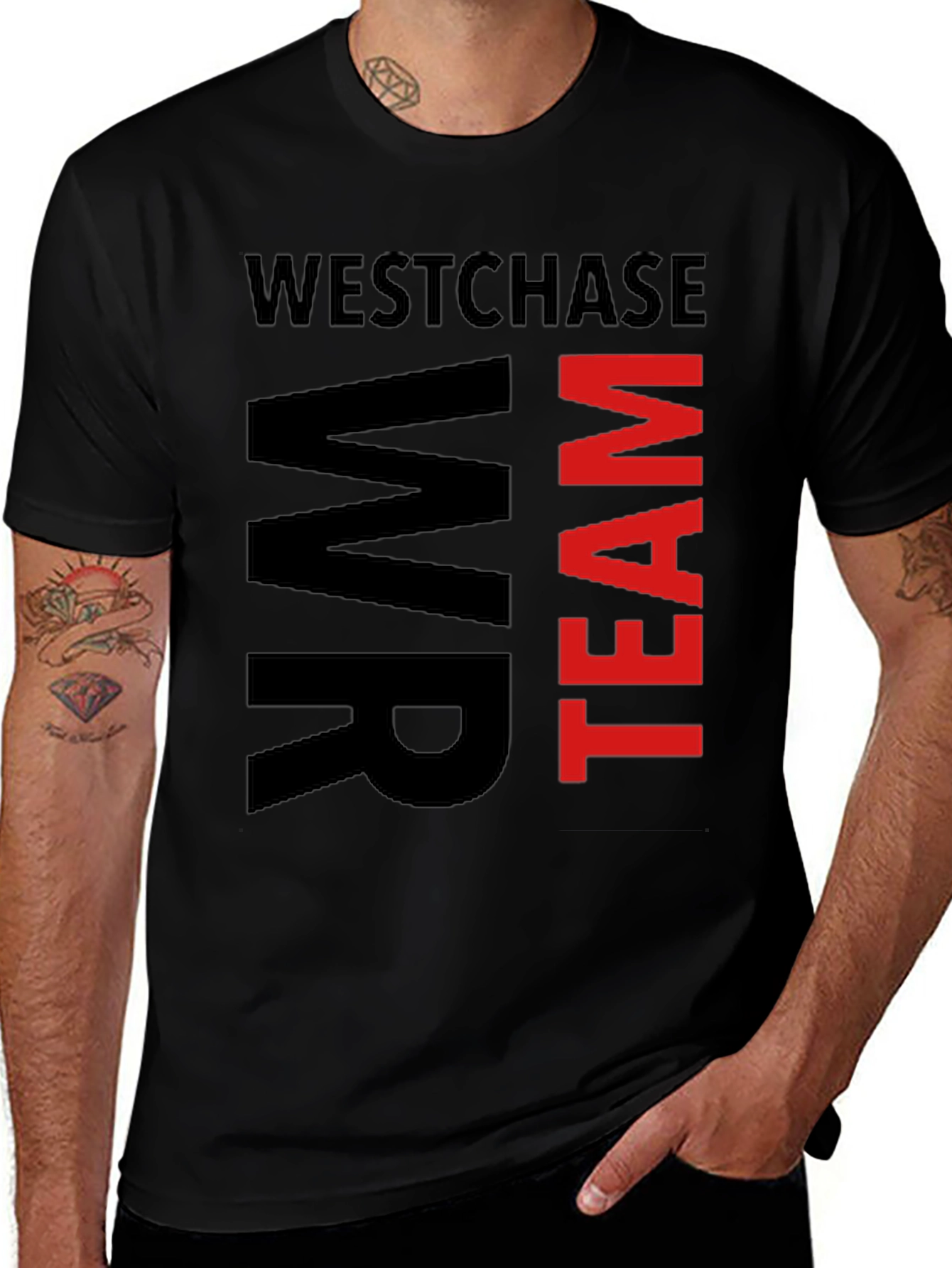 Westchase WVR Team Black Graphic T-Shirt