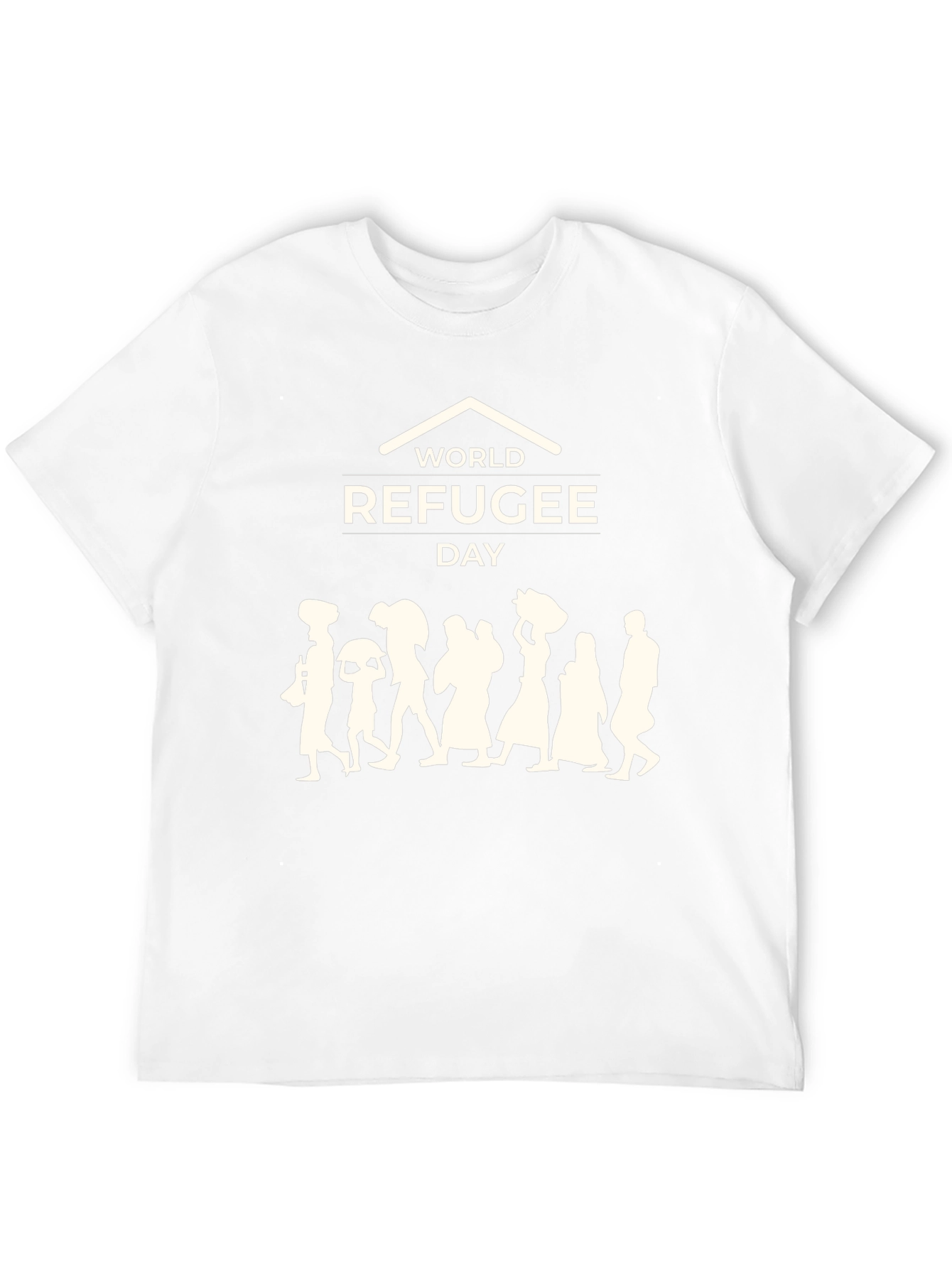 World Refugee Day Black T-Shirt