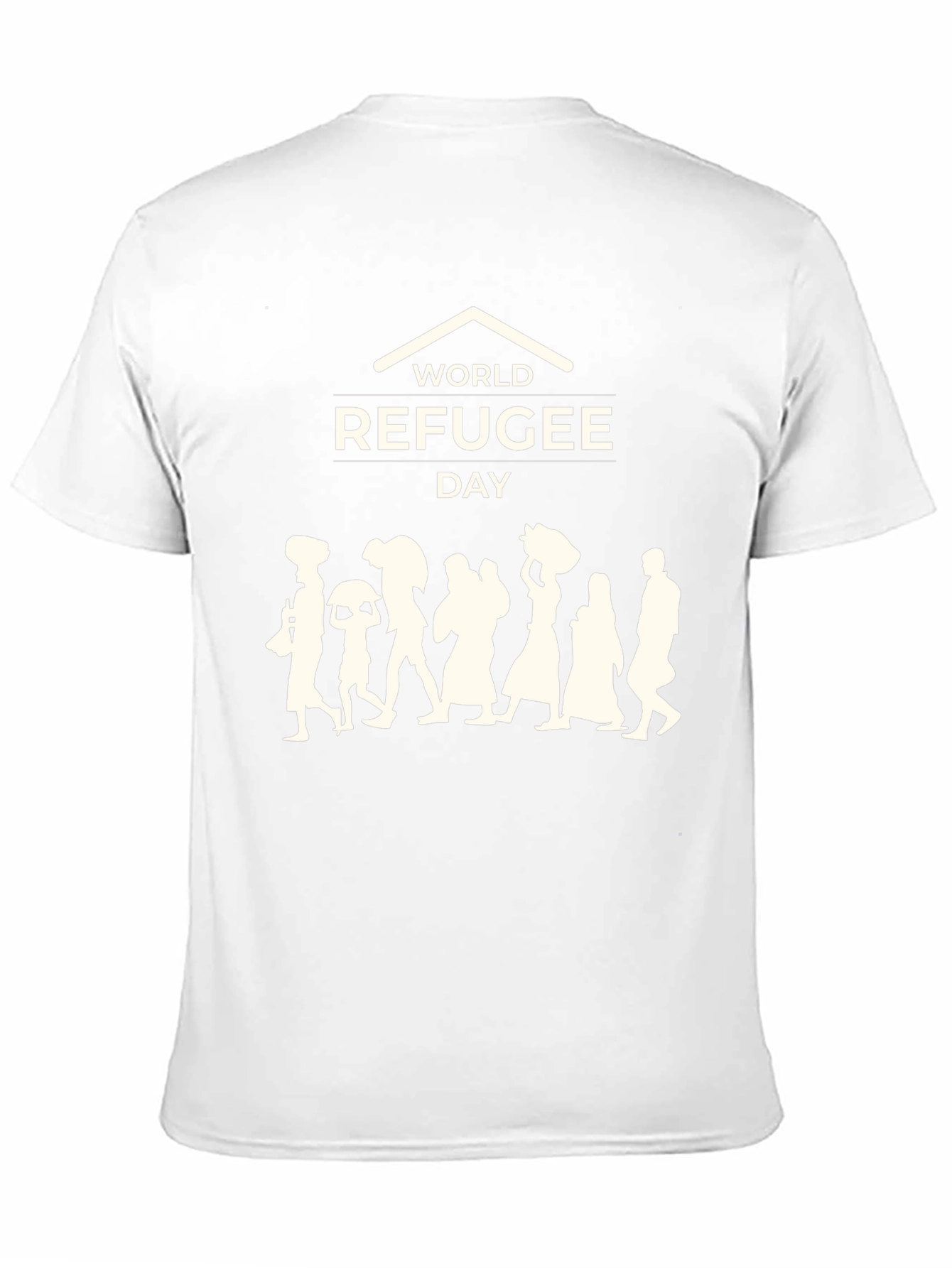 World Refugee Day Black T-Shirt