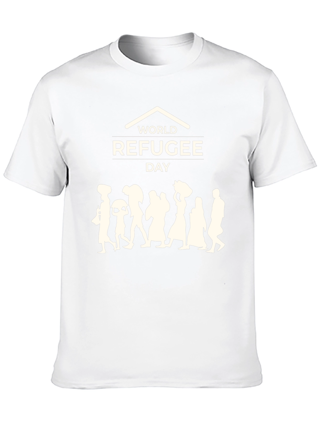 World Refugee Day Black T-Shirt