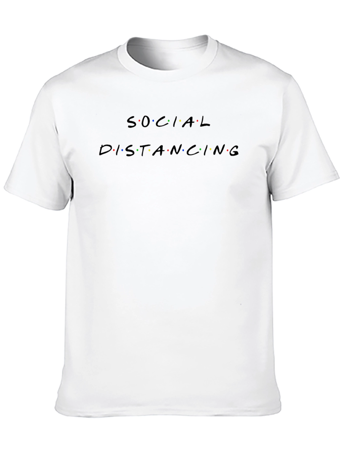 Social Distancing Friends Style Tee
