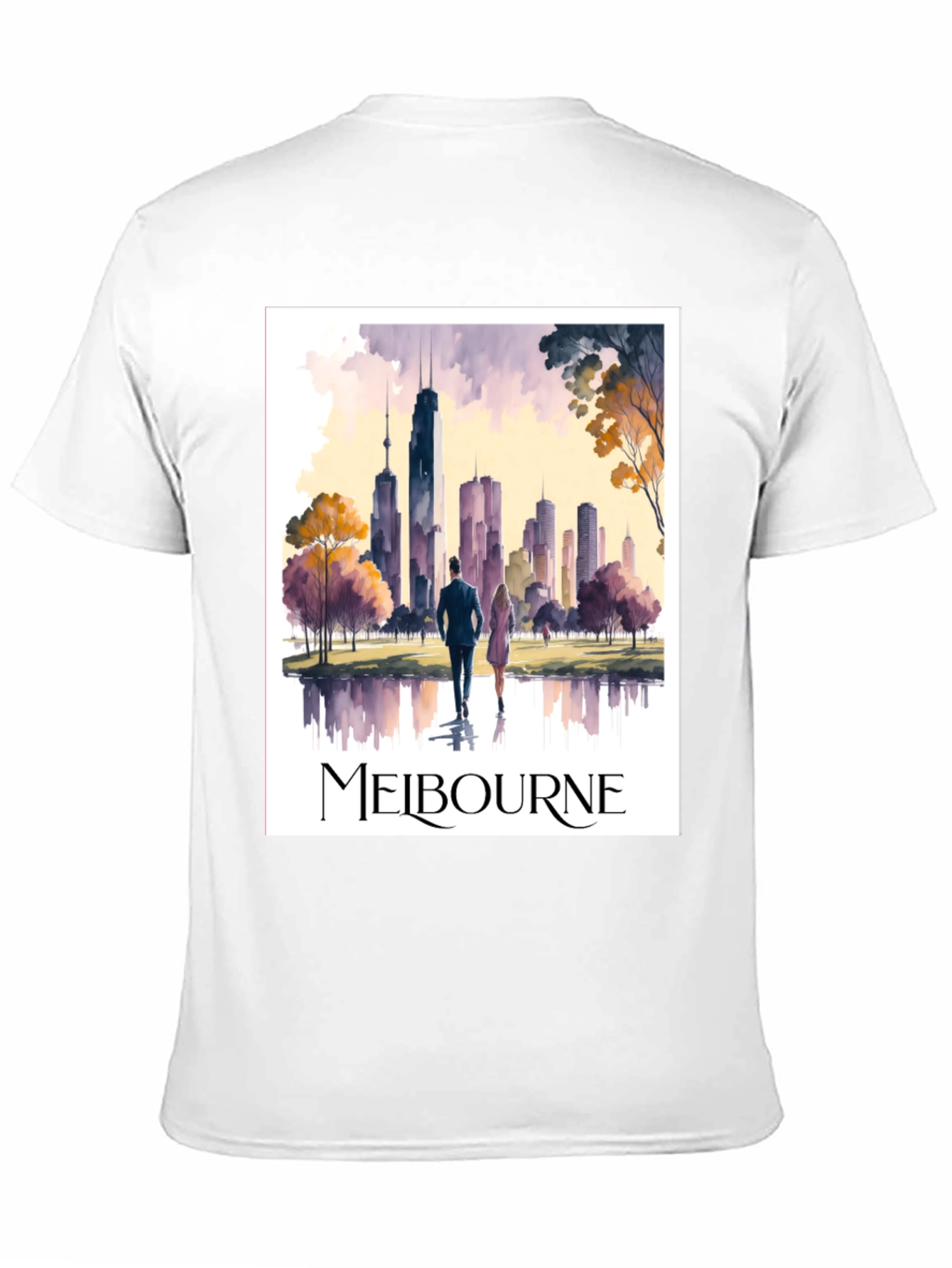 Melbourne Cityscape Graphic Tee