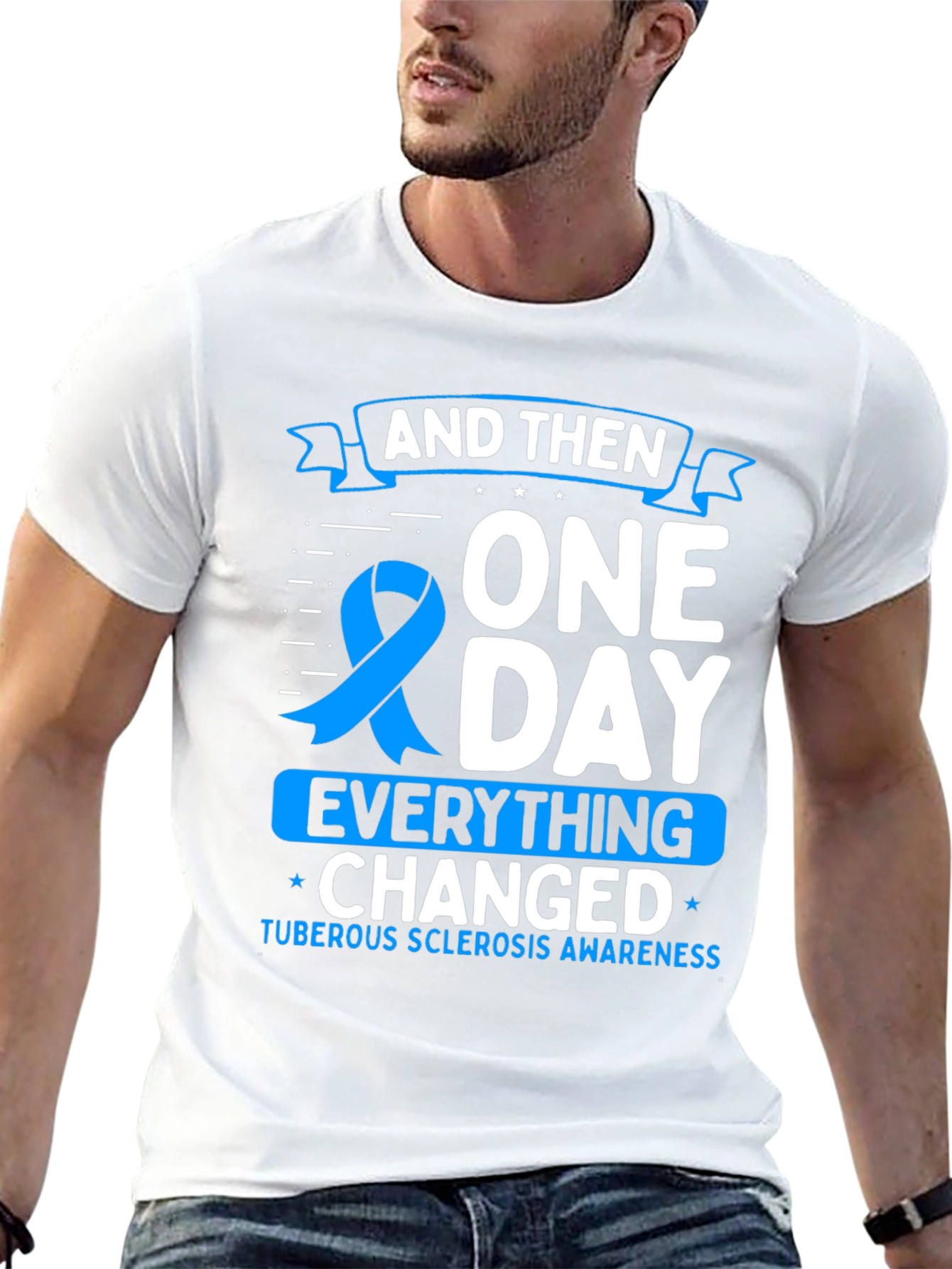 Tuberous Sclerosis Awareness Graphic Tee