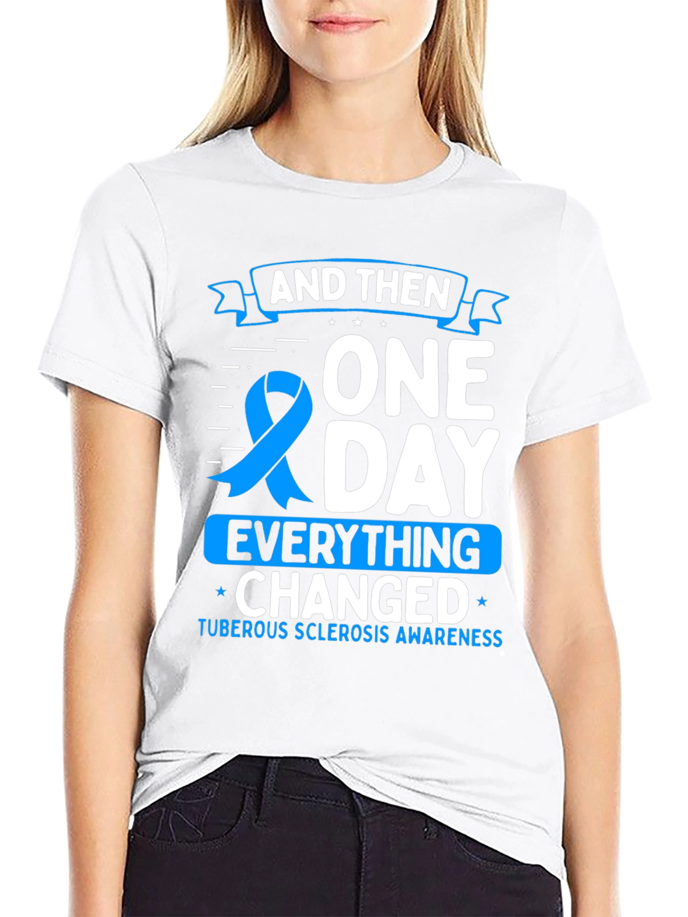 Tuberous Sclerosis Awareness Graphic Tee