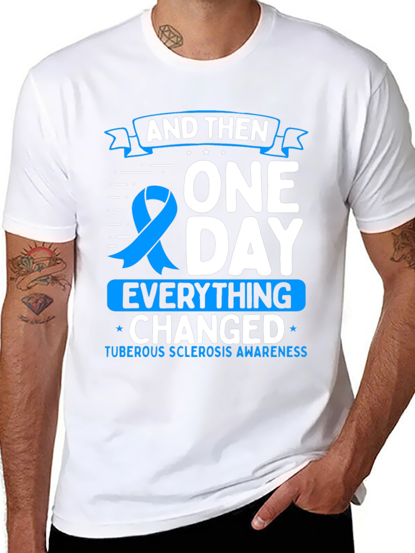Tuberous Sclerosis Awareness Graphic Tee
