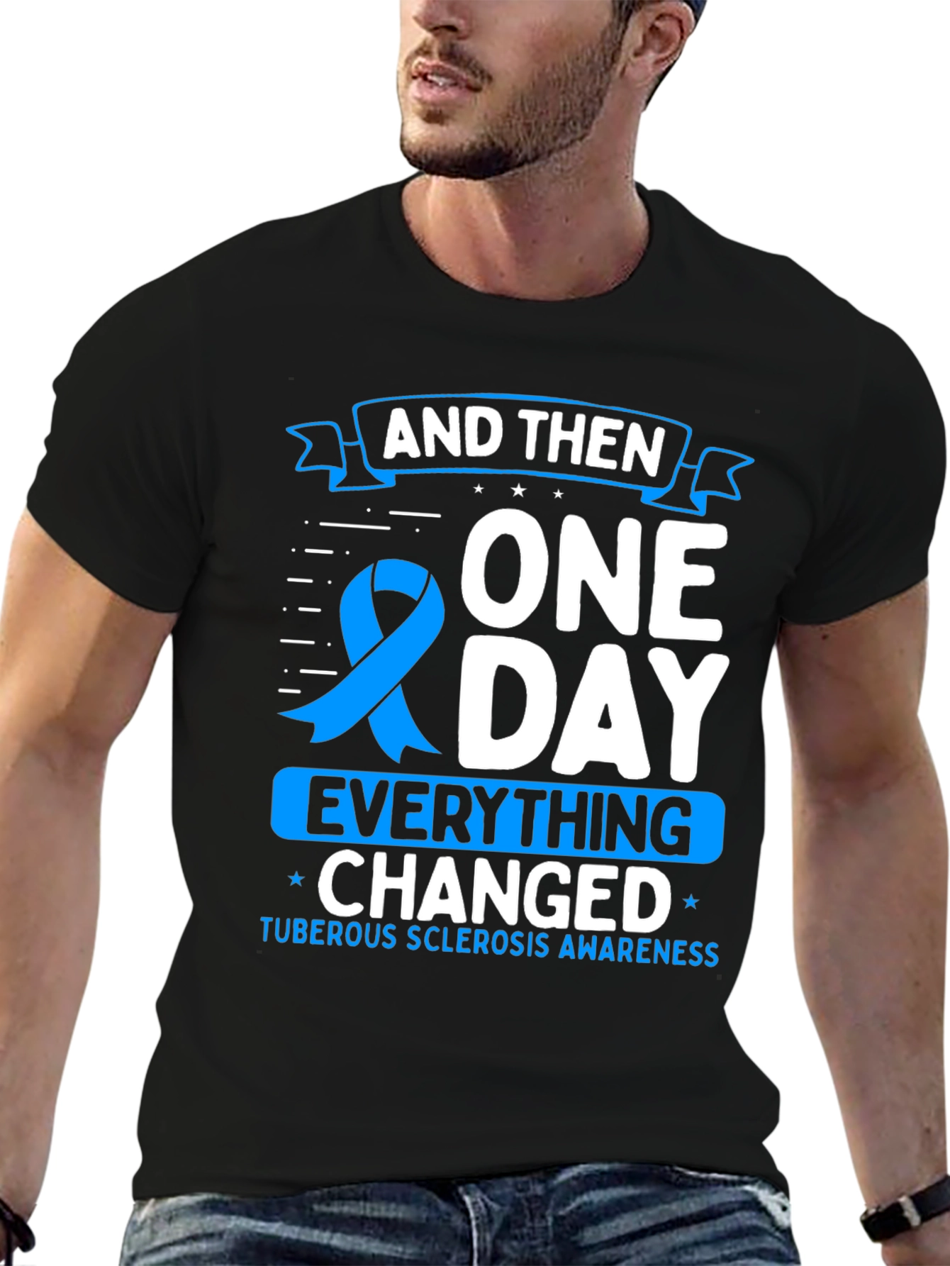 Tuberous Sclerosis Awareness Graphic Tee