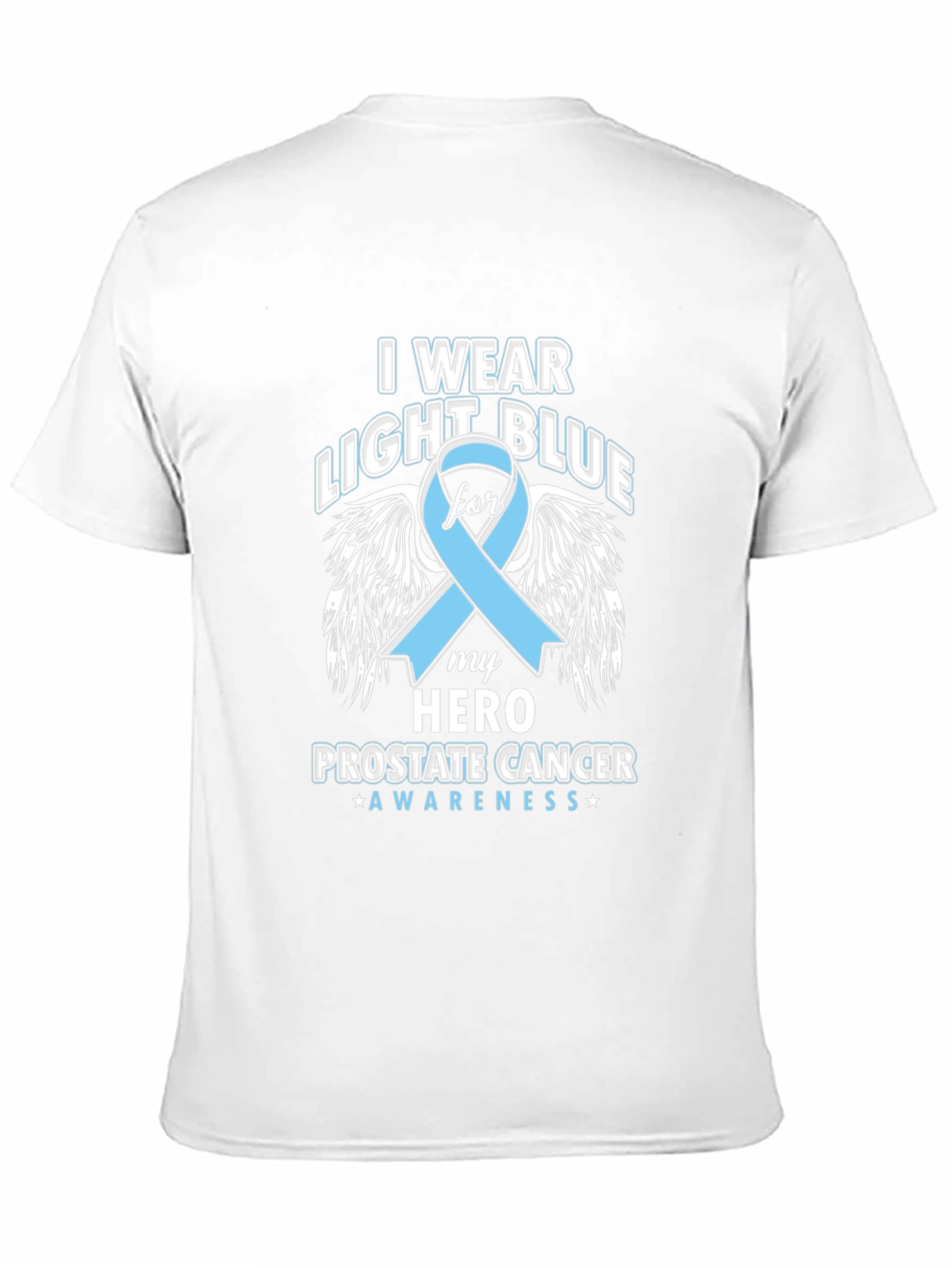 Prostate Cancer Awareness Ribbon T-Shirt