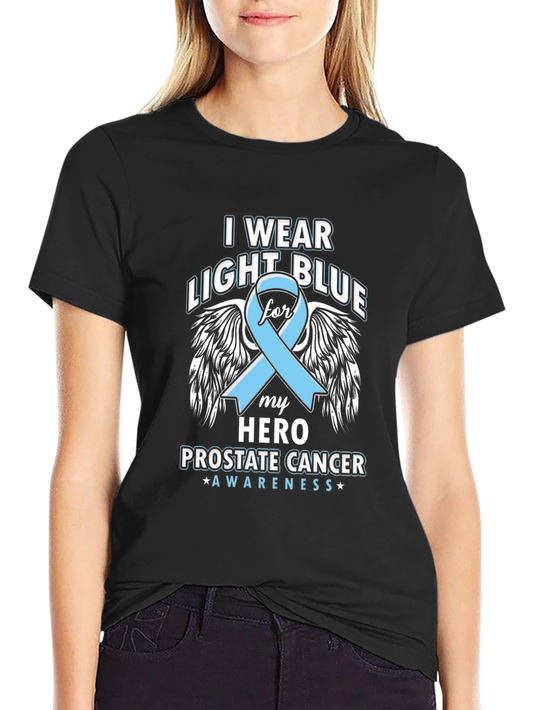 Prostate Cancer Awareness Ribbon T-Shirt