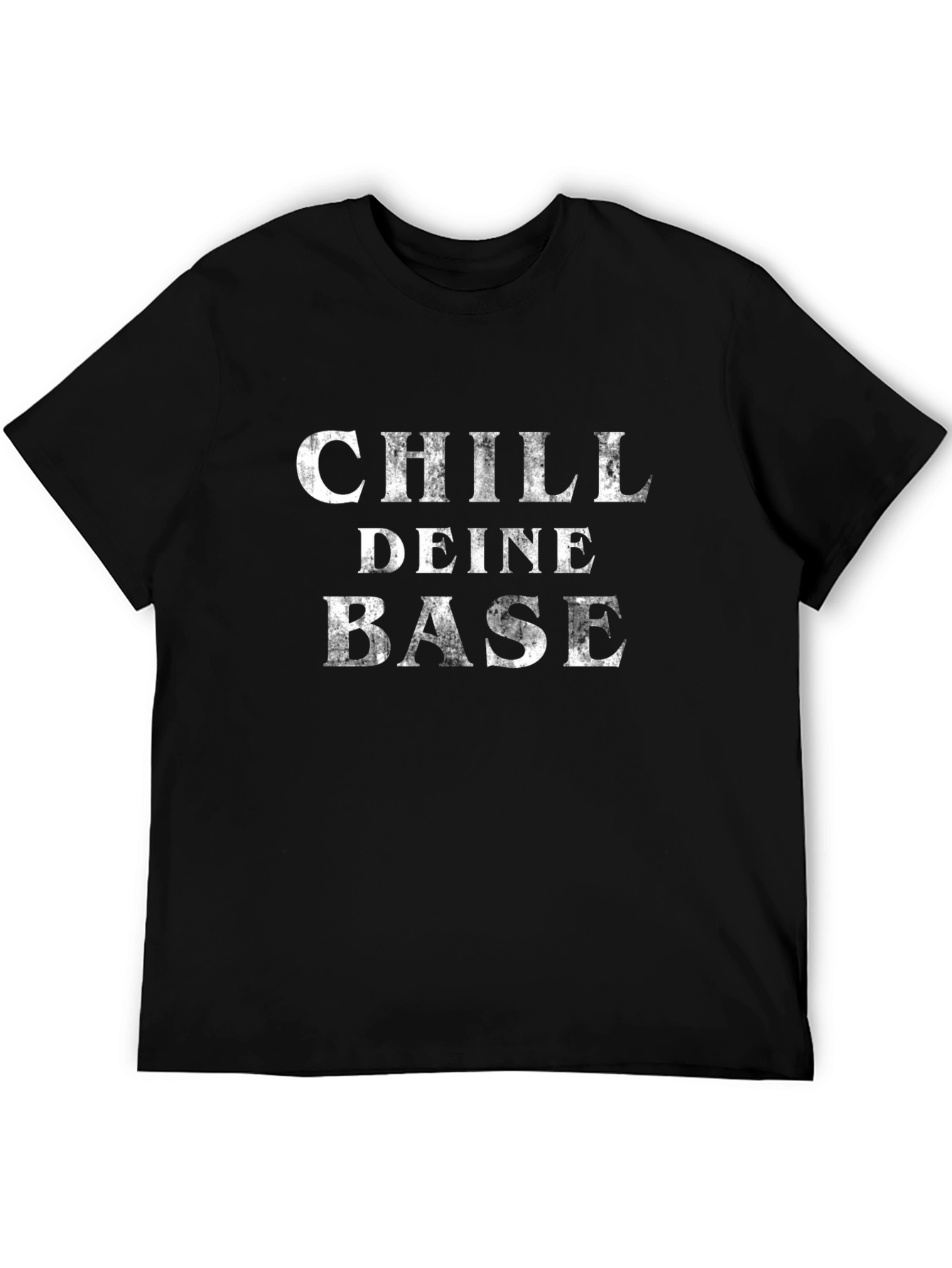Chill Deine Base Black T-Shirt