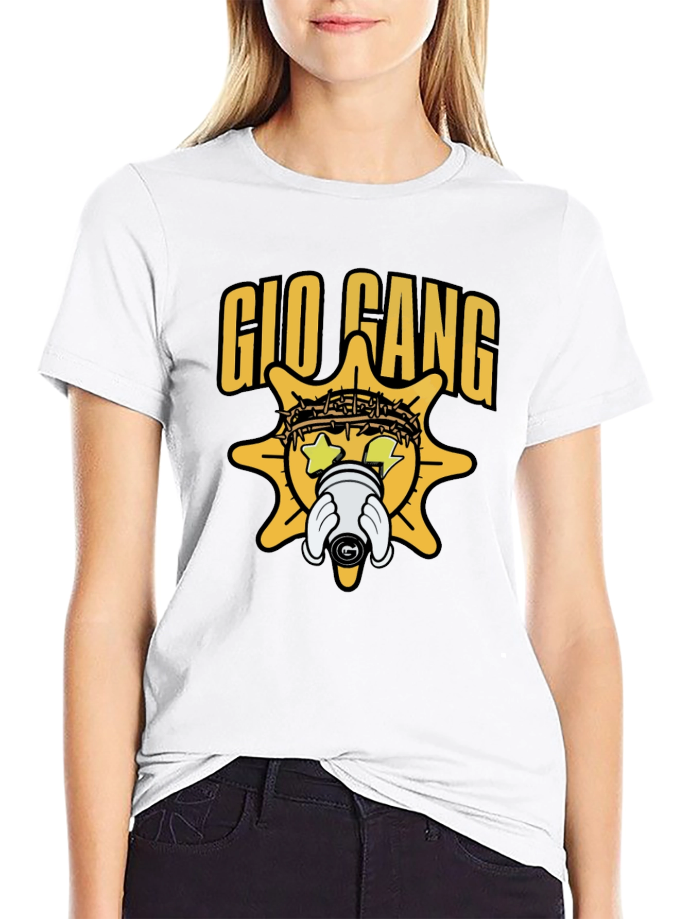 Gio Gang Graphic Tee - Streetwear Style