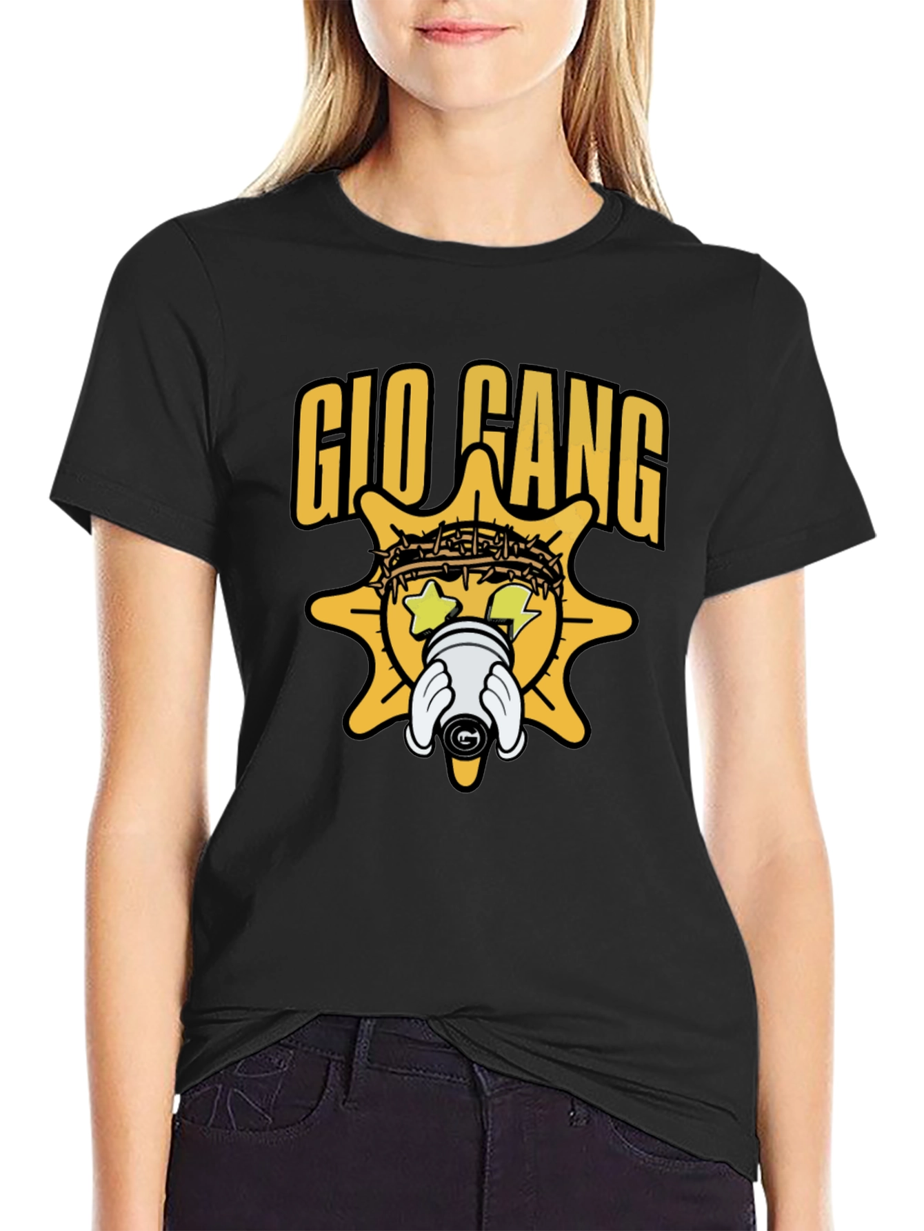 Gio Gang Graphic Tee - Streetwear Style