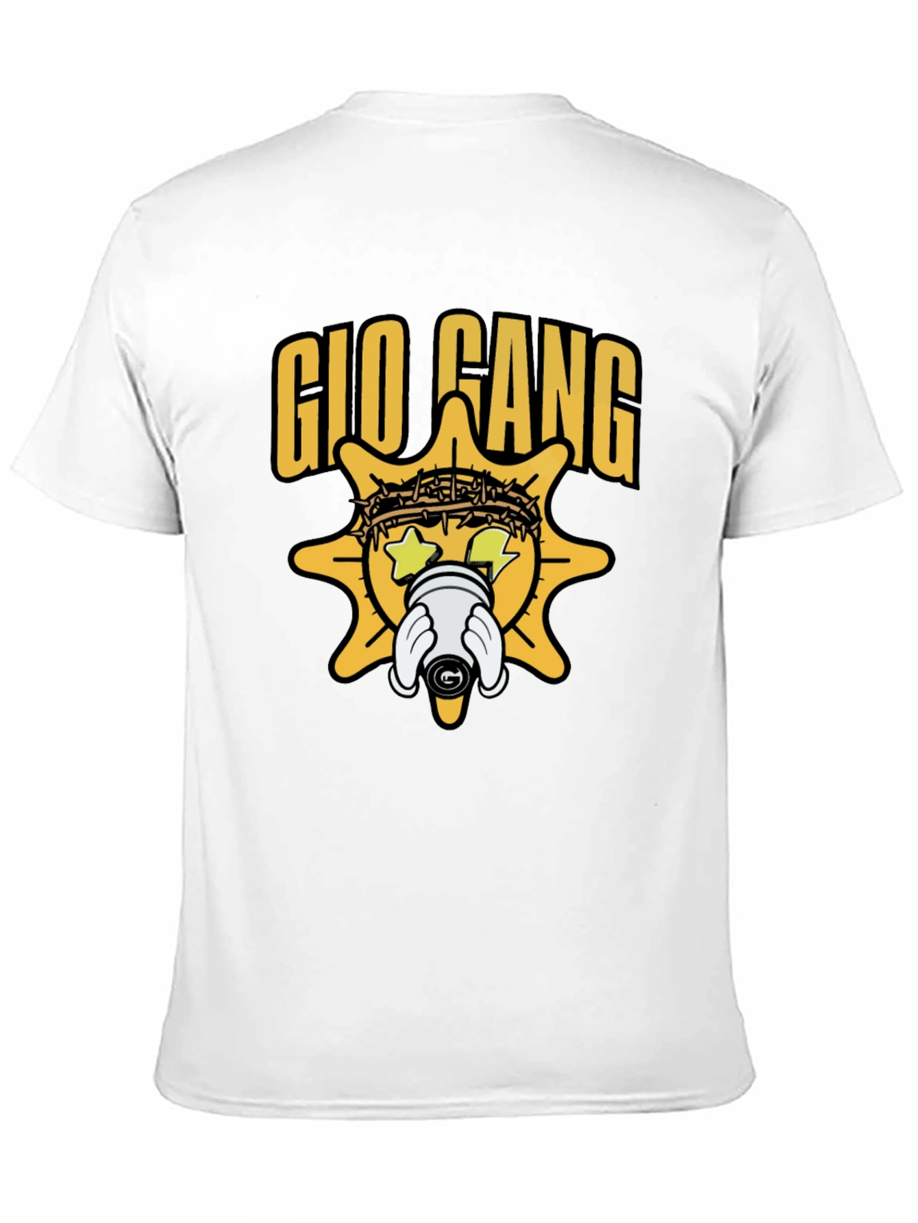 Gio Gang Graphic Tee - Streetwear Style